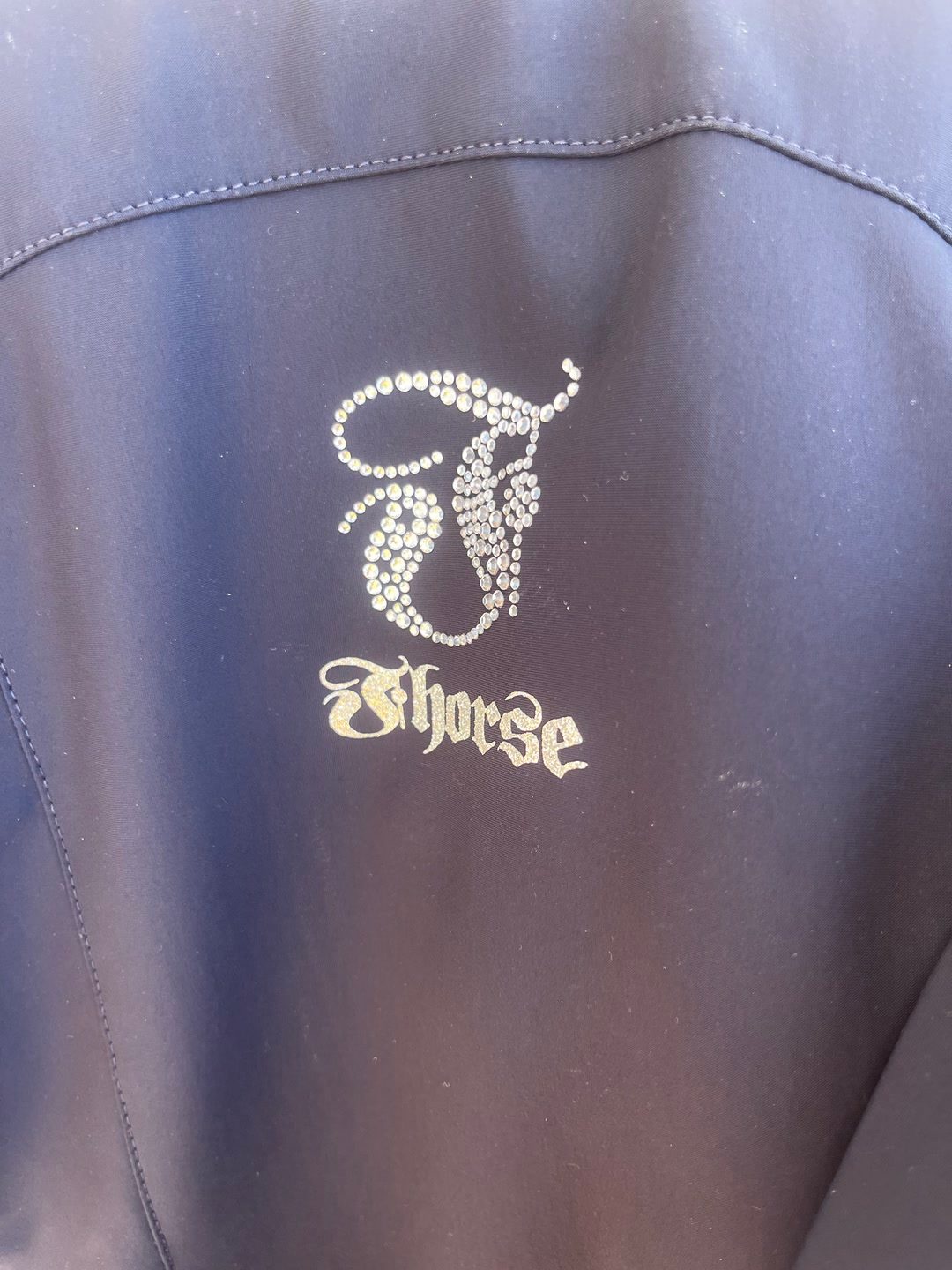Veste de concours FHORSE bleu marine et bleu roi, média 4
