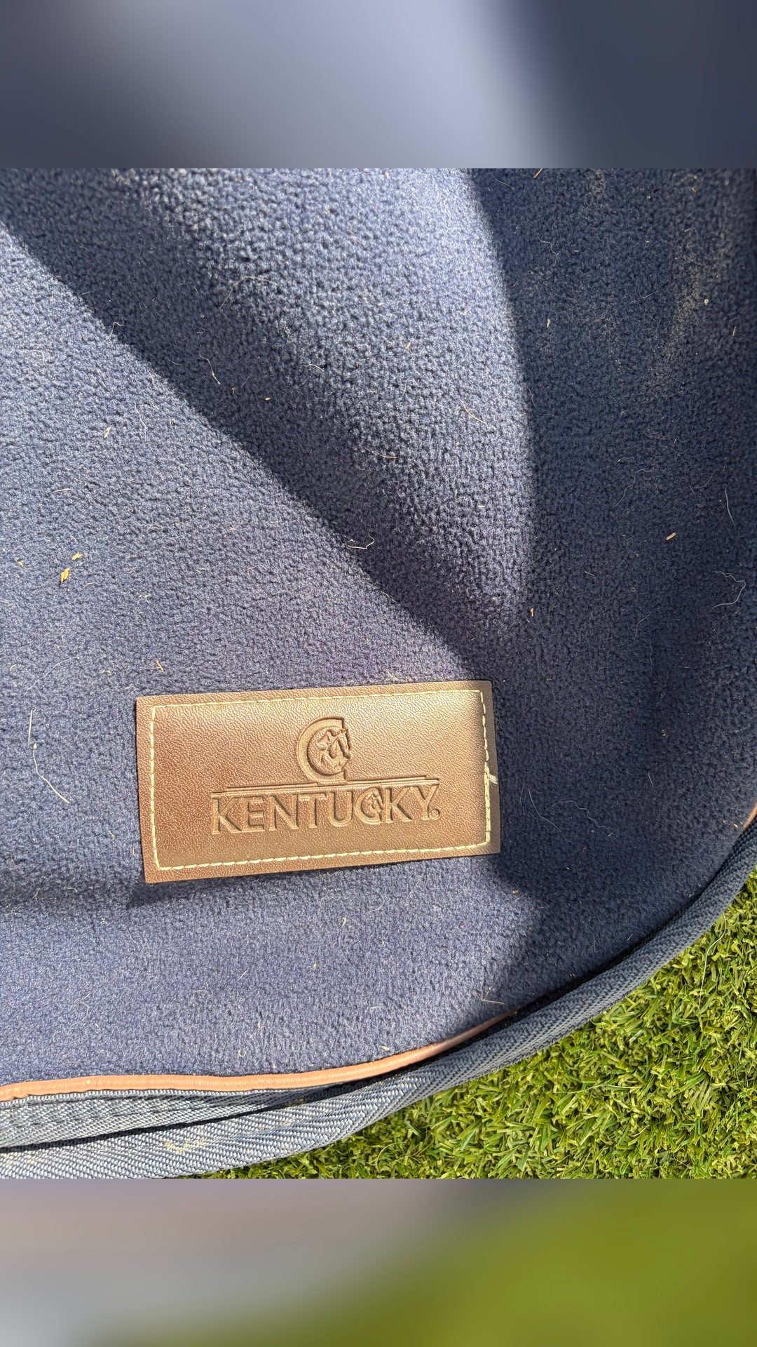 Couvre rein d'équitation Kentucky carré, média 2