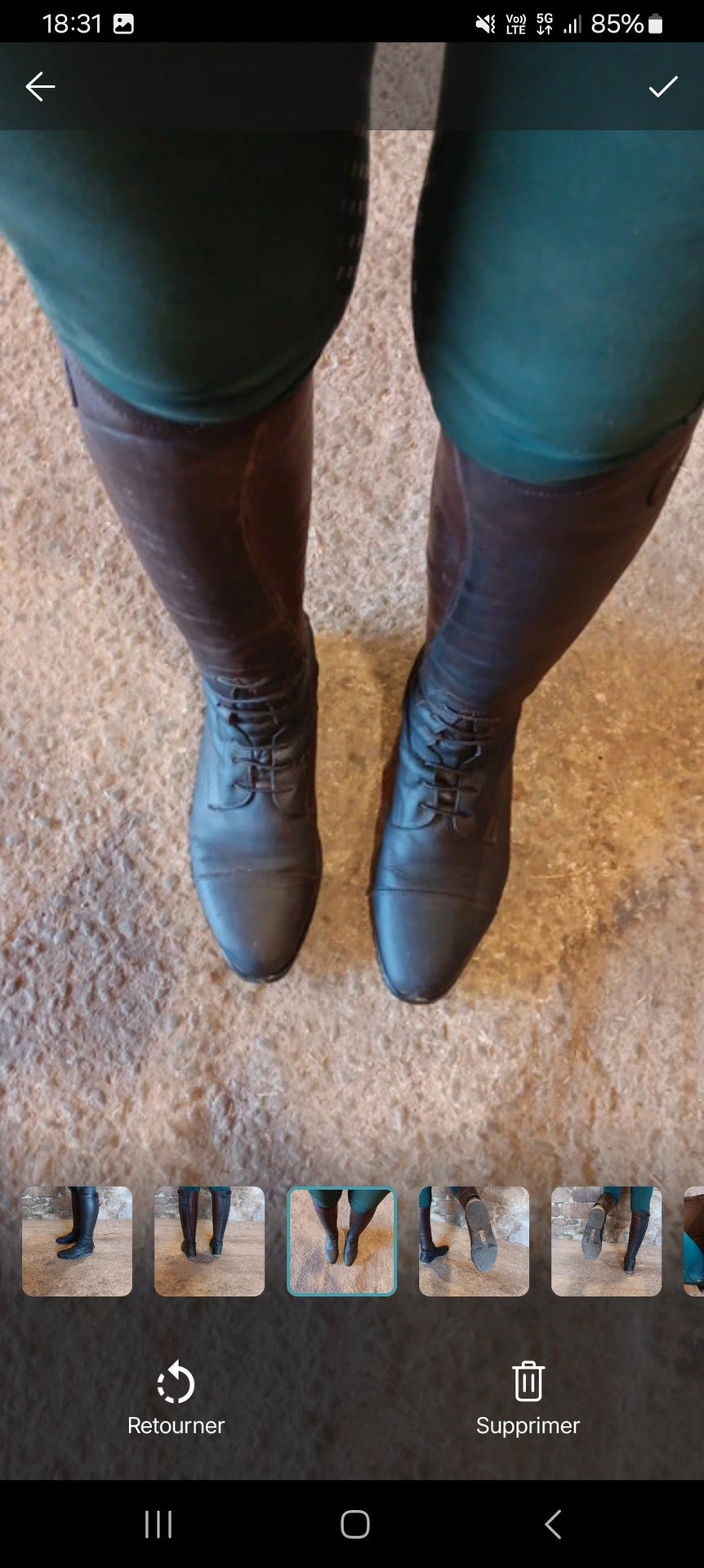 Bottes ego7, média 3