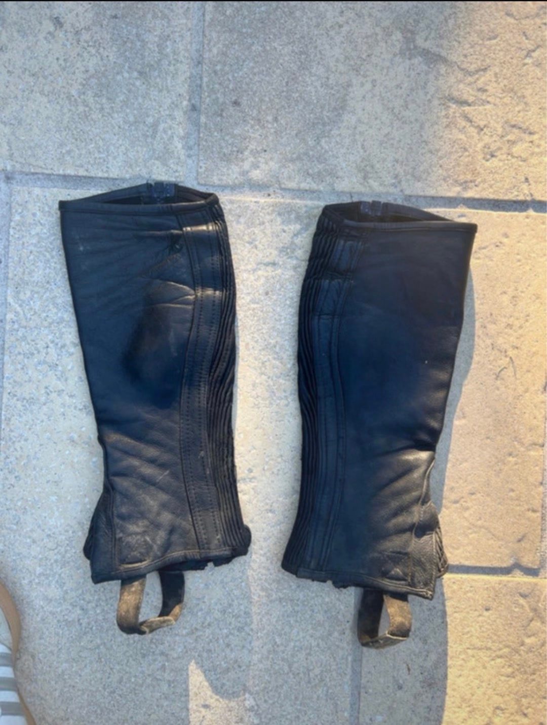 Chaps cuir équitation, média 4
