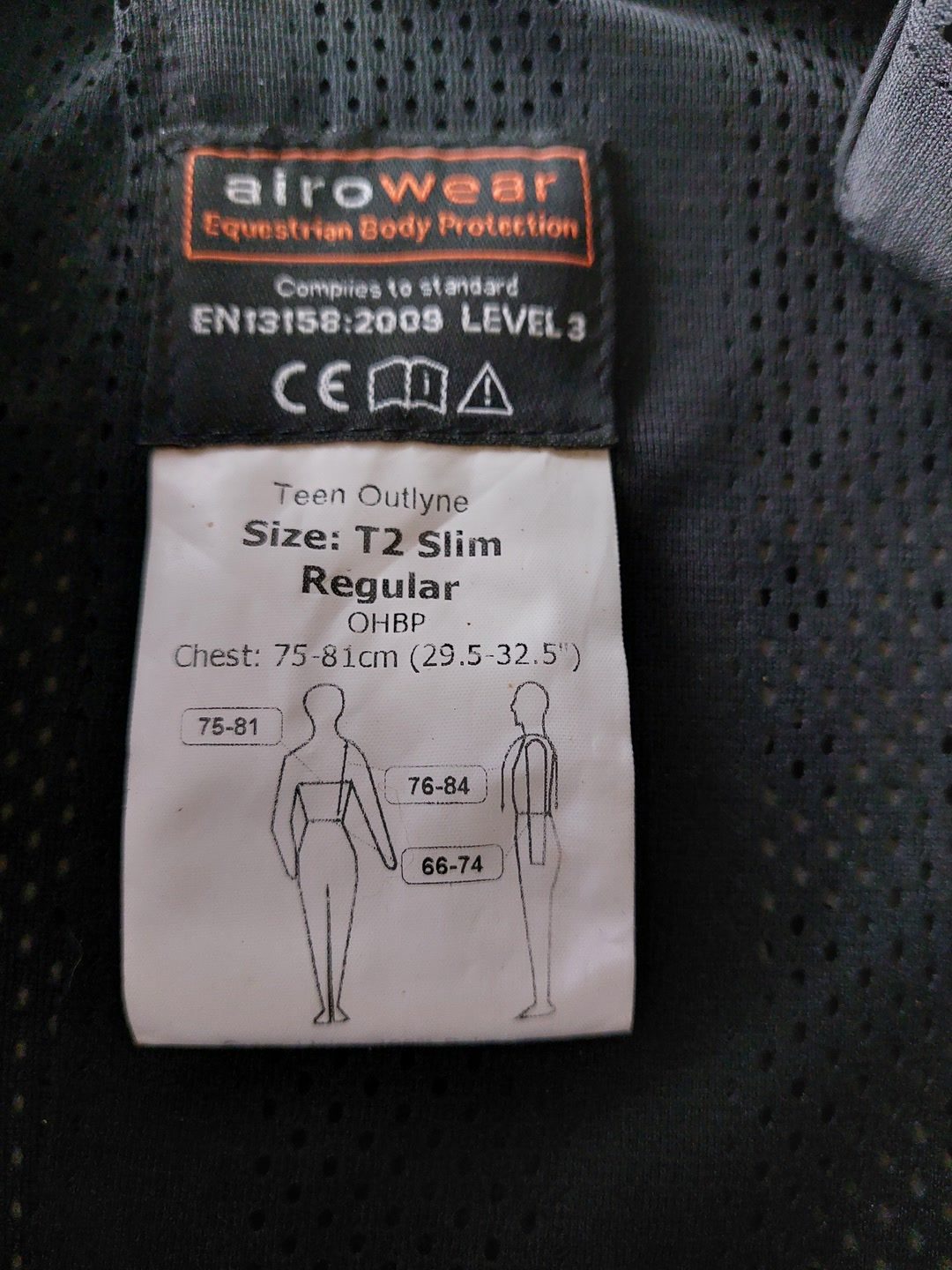 Gilet de protection airowear xs comme neuf, média 5