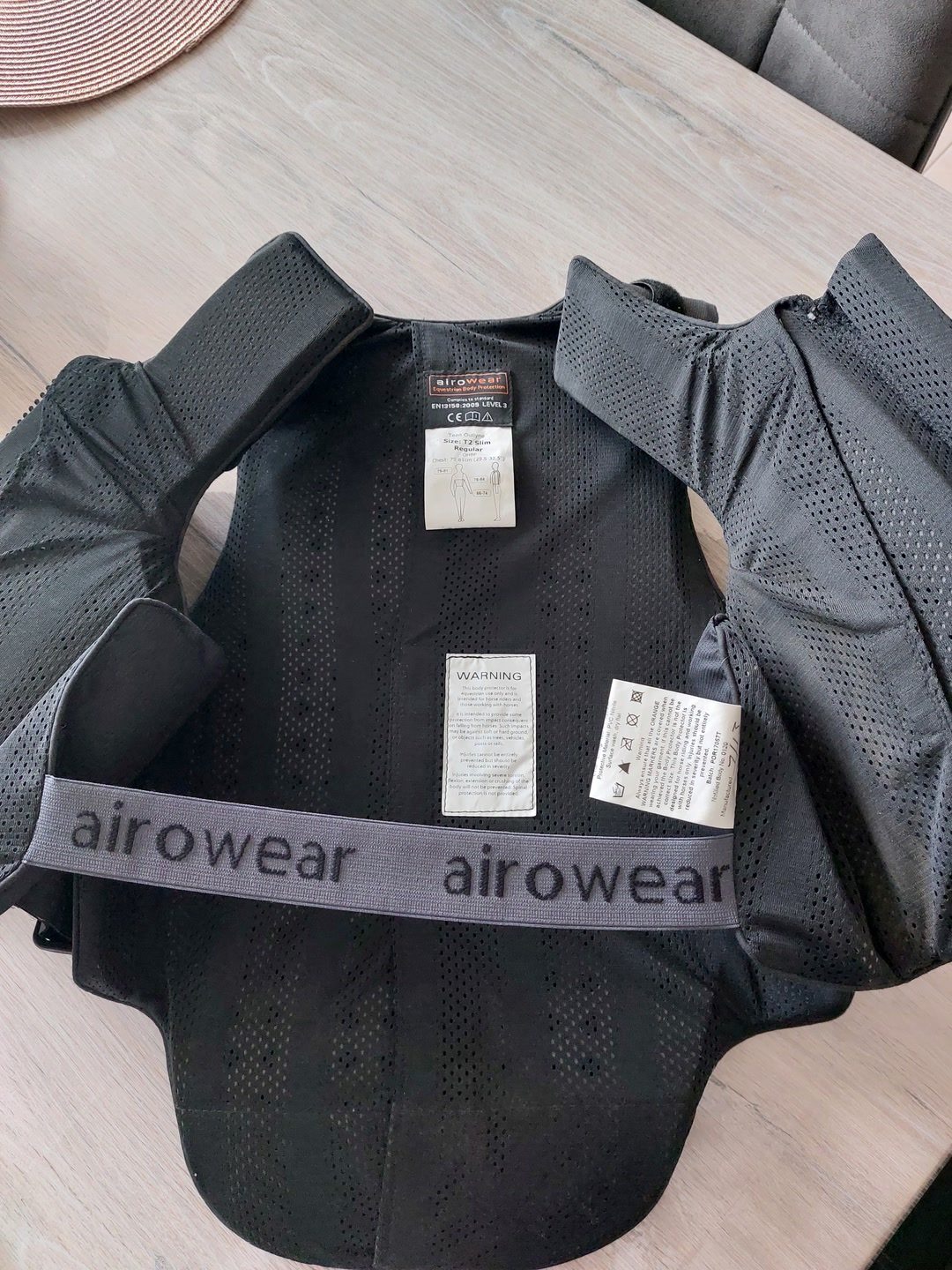 Gilet de protection airowear xs comme neuf, média 7