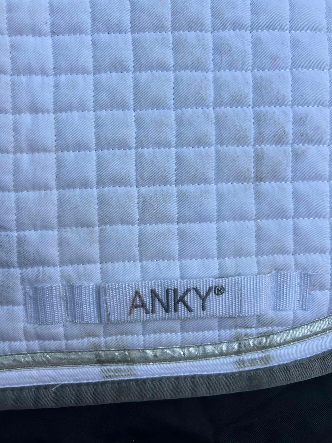 Tapis anky blanc dressage, média 2
