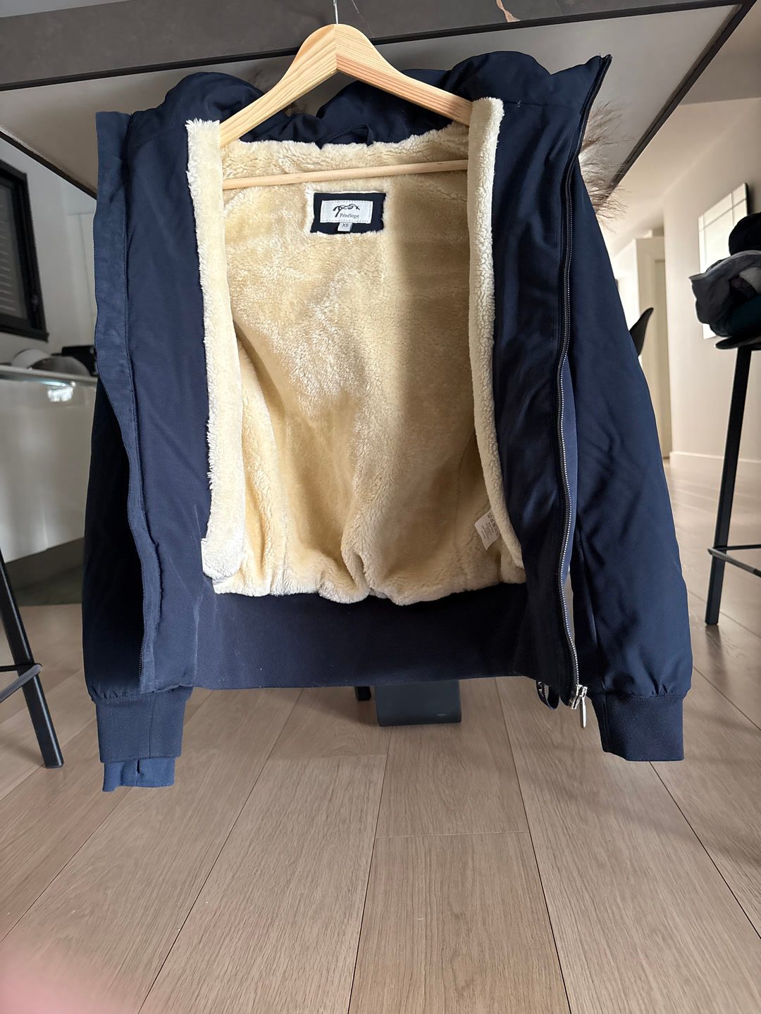 Manteau Pénélope bleu marine, média 3