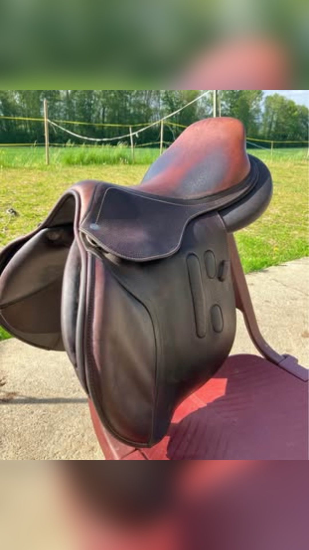 Selle de saut GBS - 17,5, média 2