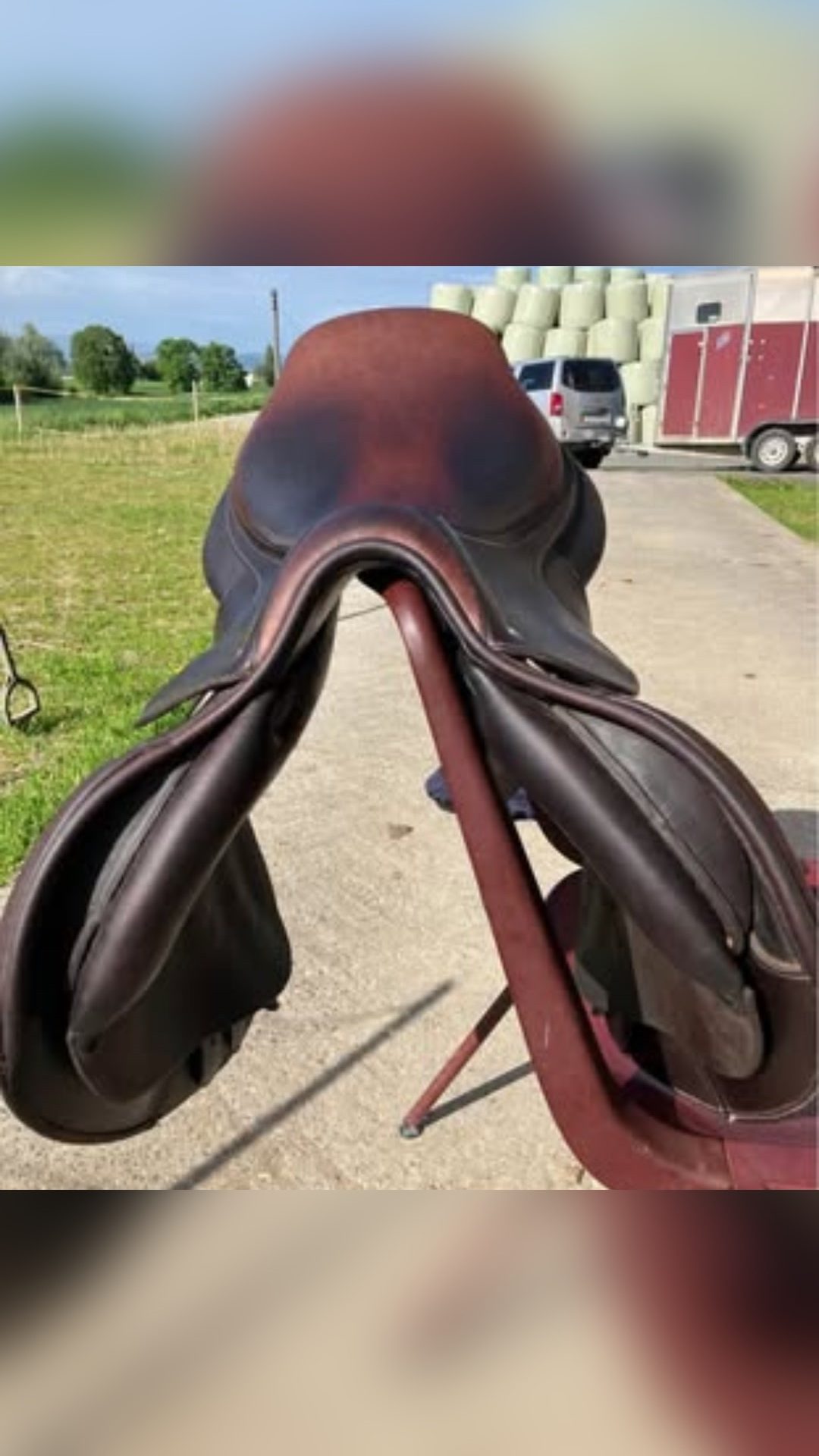 Selle de saut GBS - 17,5, média 3
