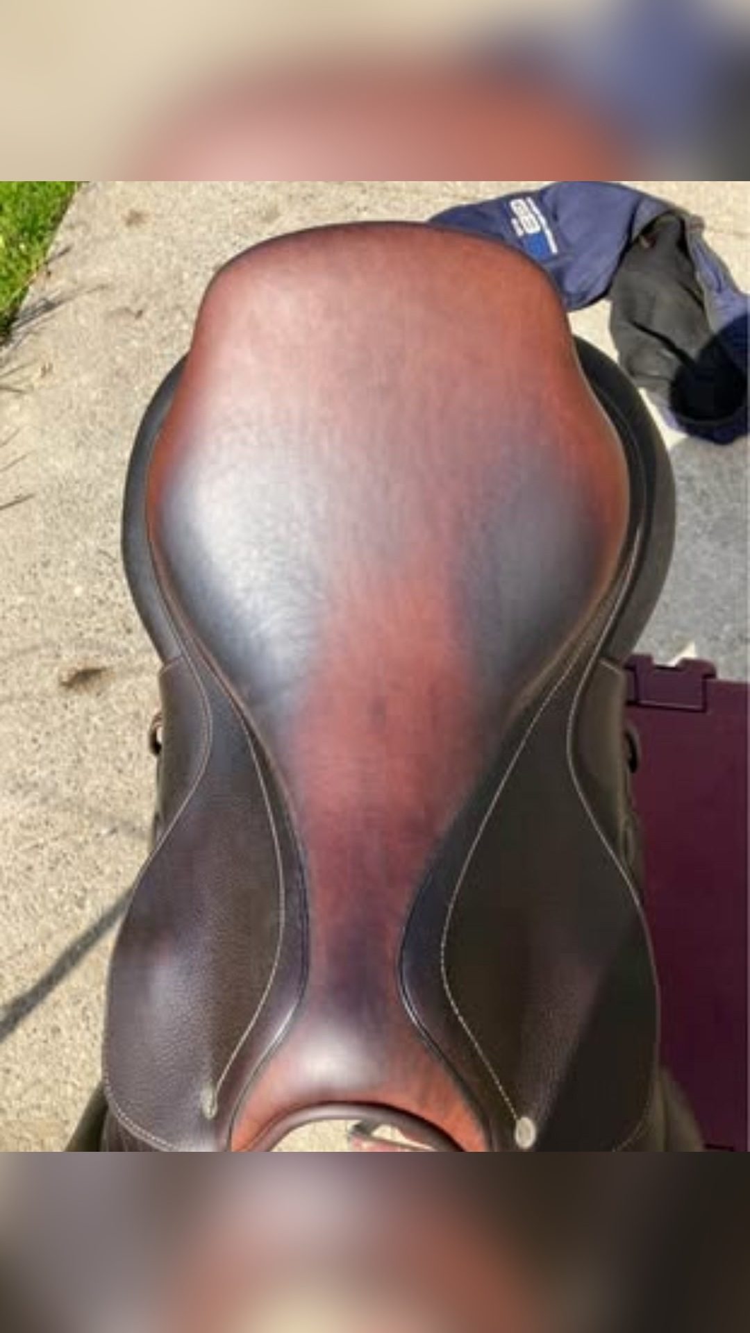 Selle de saut GBS - 17,5, média 4