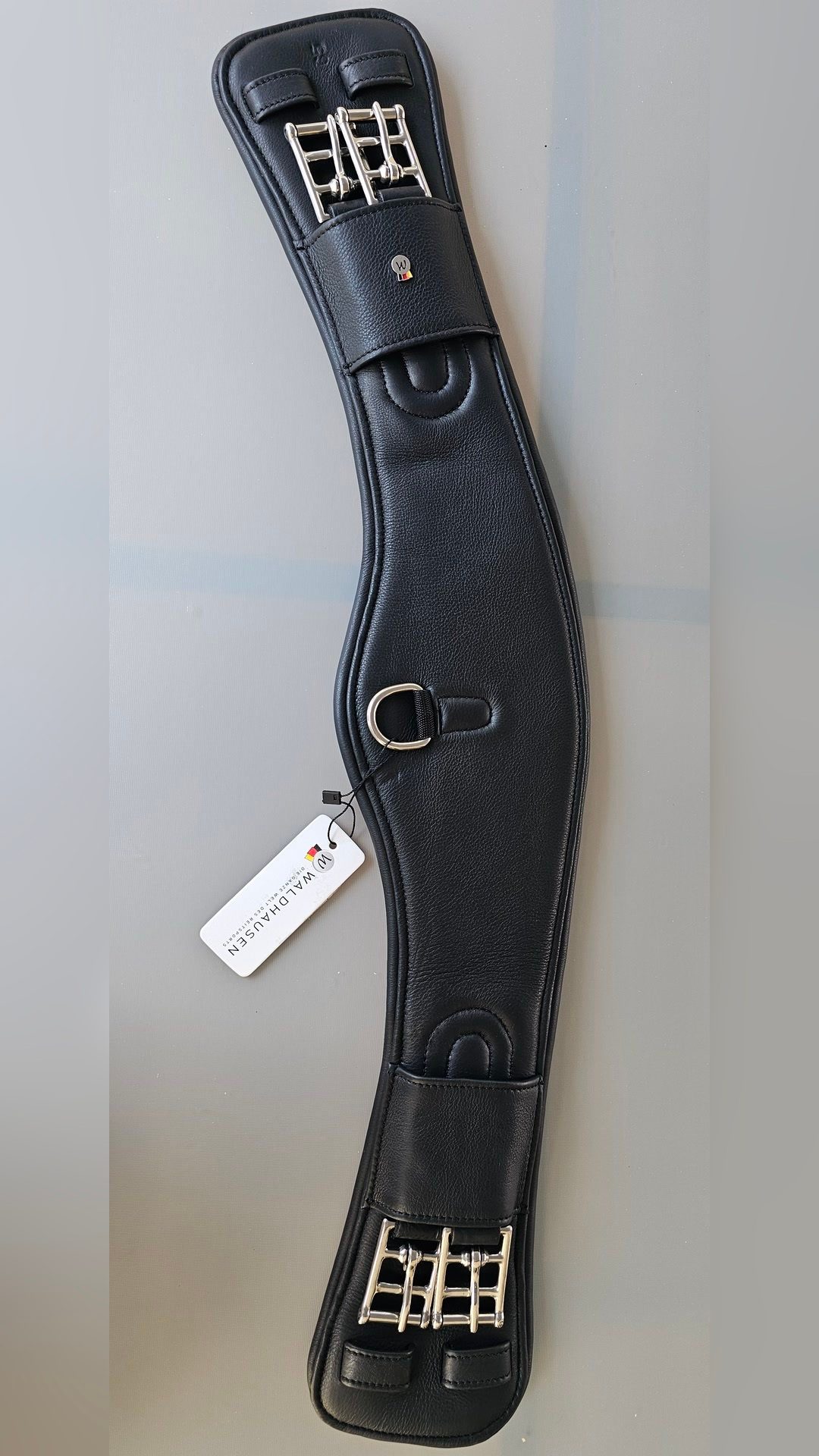 Sangle demi lune courte Waldhausen 65cm en cuir, média 2