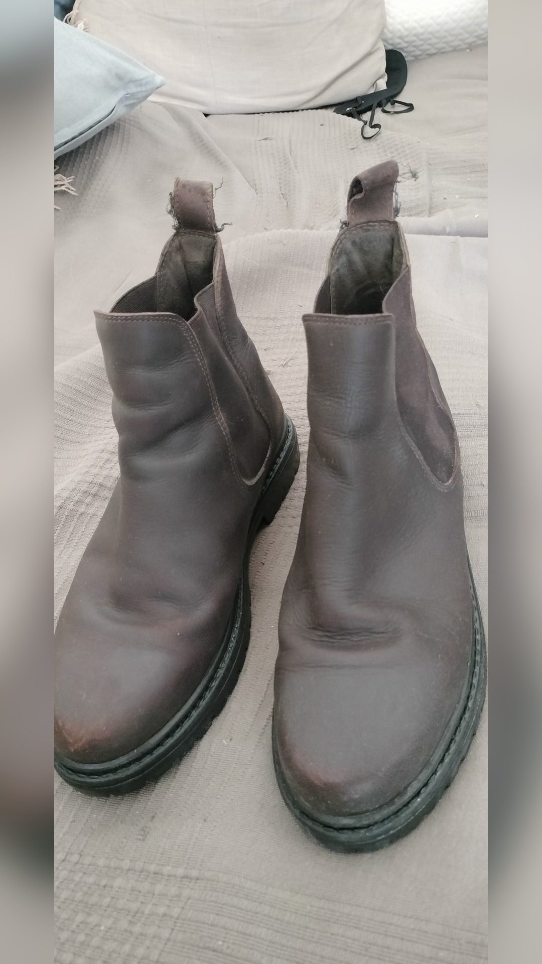 Boots NORTON cuir marron TBE  39, média 2