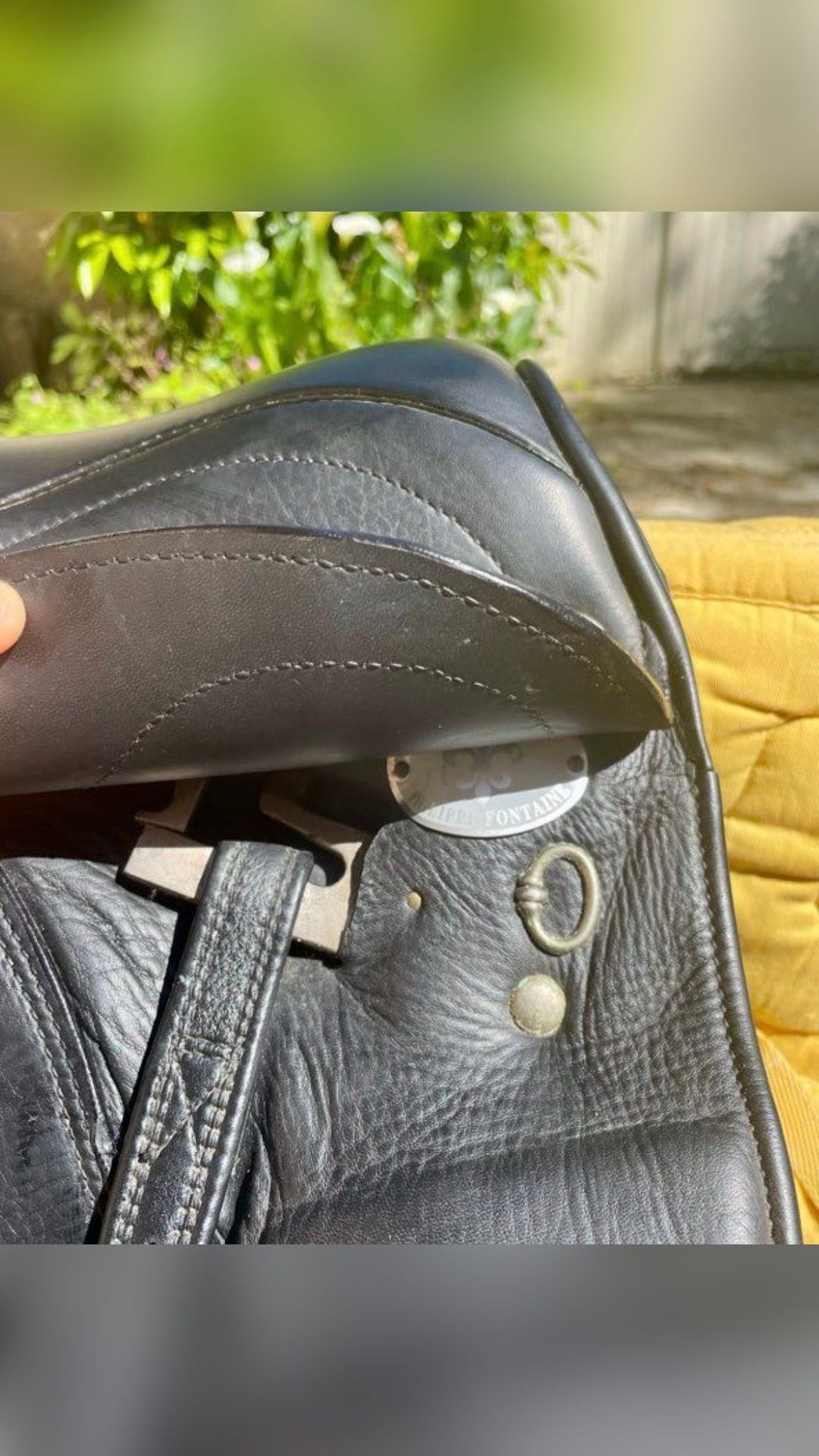 Selle de dressage 17,5’ - Philippe Fontaine - étrivières Prestige - étriers, média 4