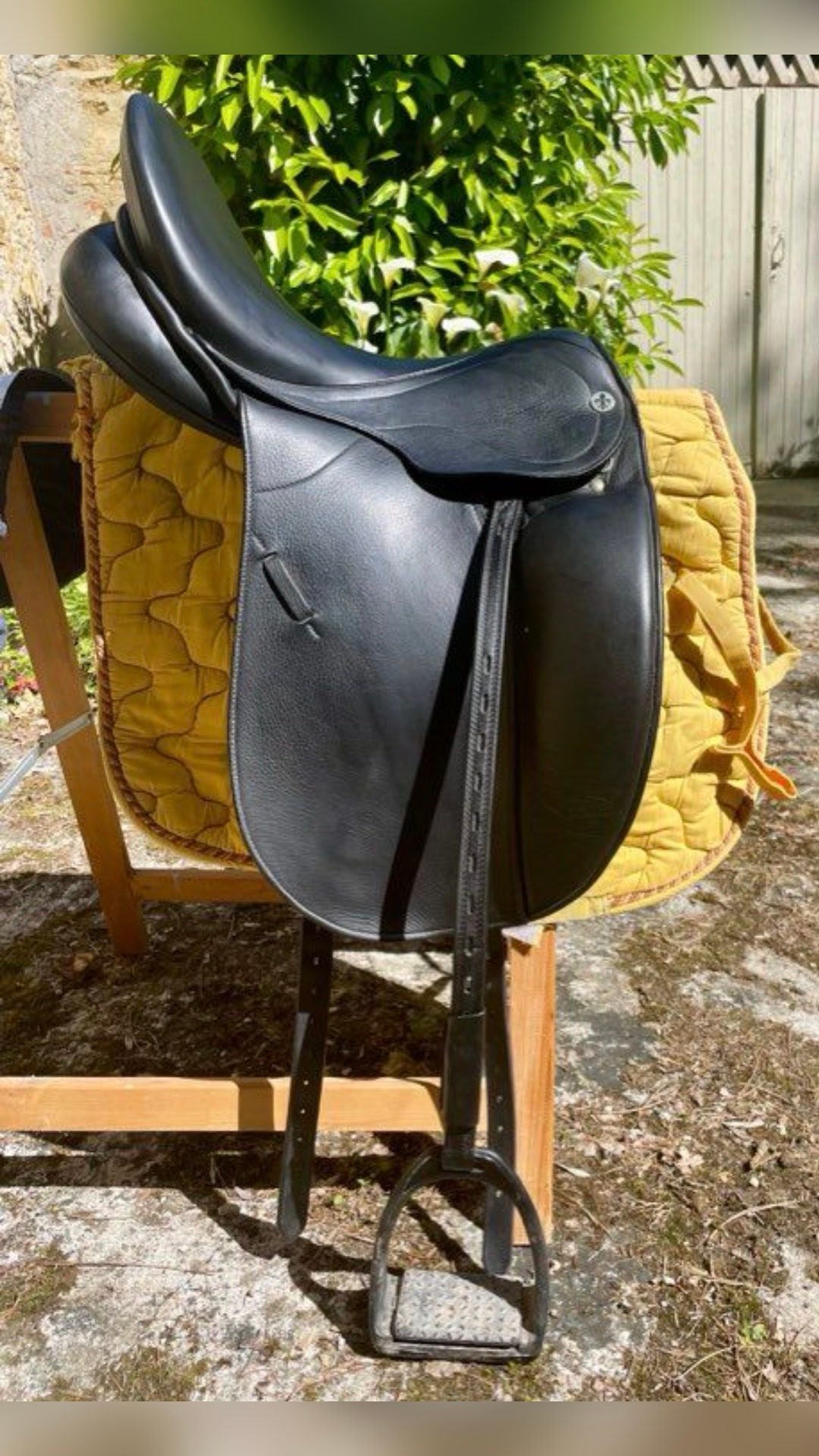 Selle de dressage 17,5’ - Philippe Fontaine - étrivières Prestige - étriers, média 2
