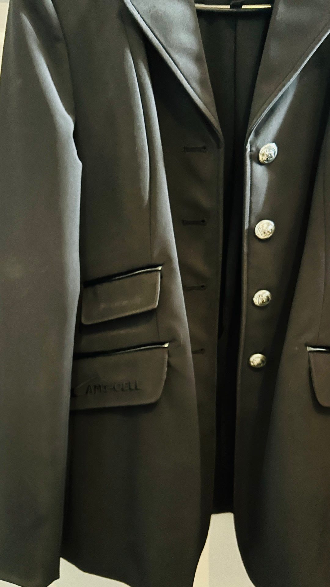 Veste de concours noire Lami-Cell, média 3