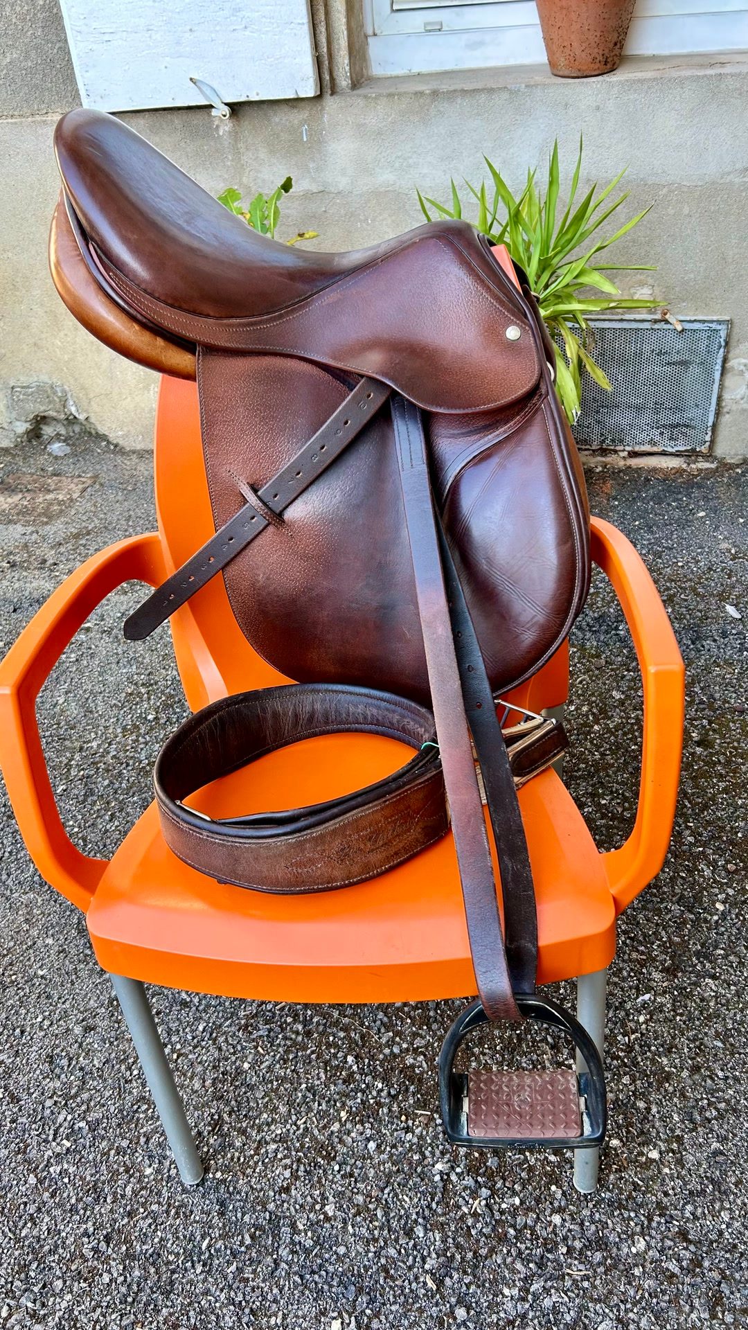 Selle obstacle CHILDERIC taille 17, média 2