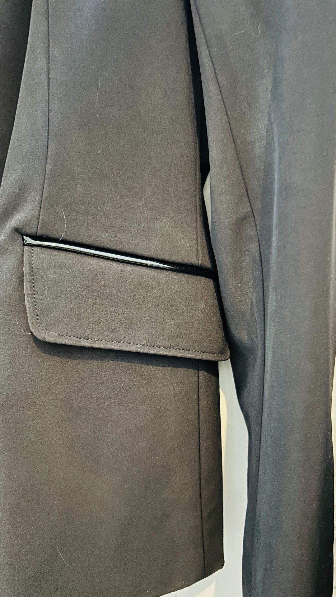 Veste de concours noire Lami-Cell, média 4