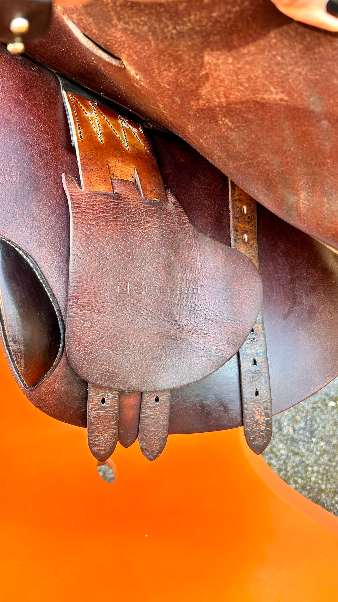 Selle obstacle CHILDERIC taille 17, média 10