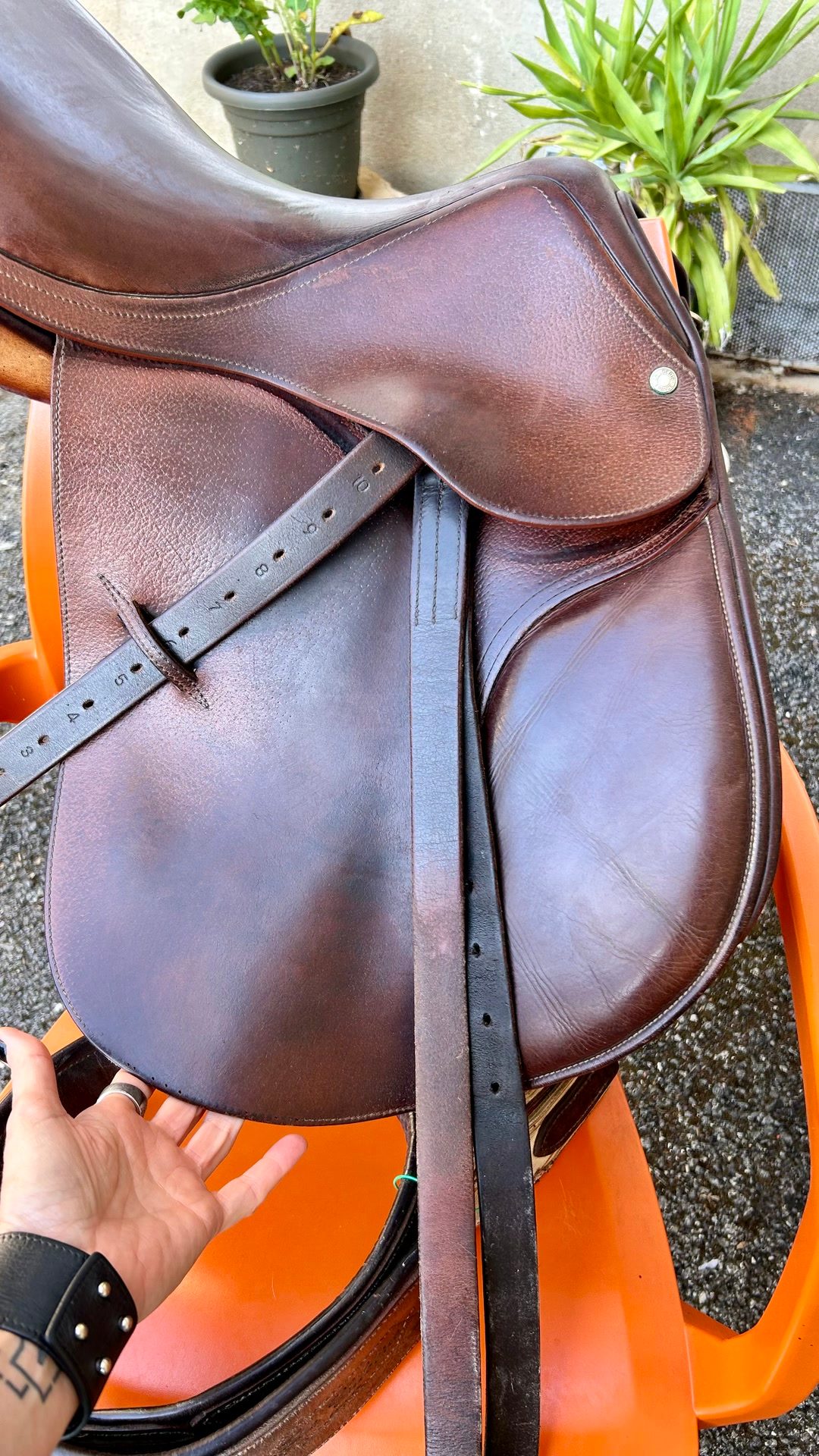 Selle obstacle CHILDERIC taille 17, média 3
