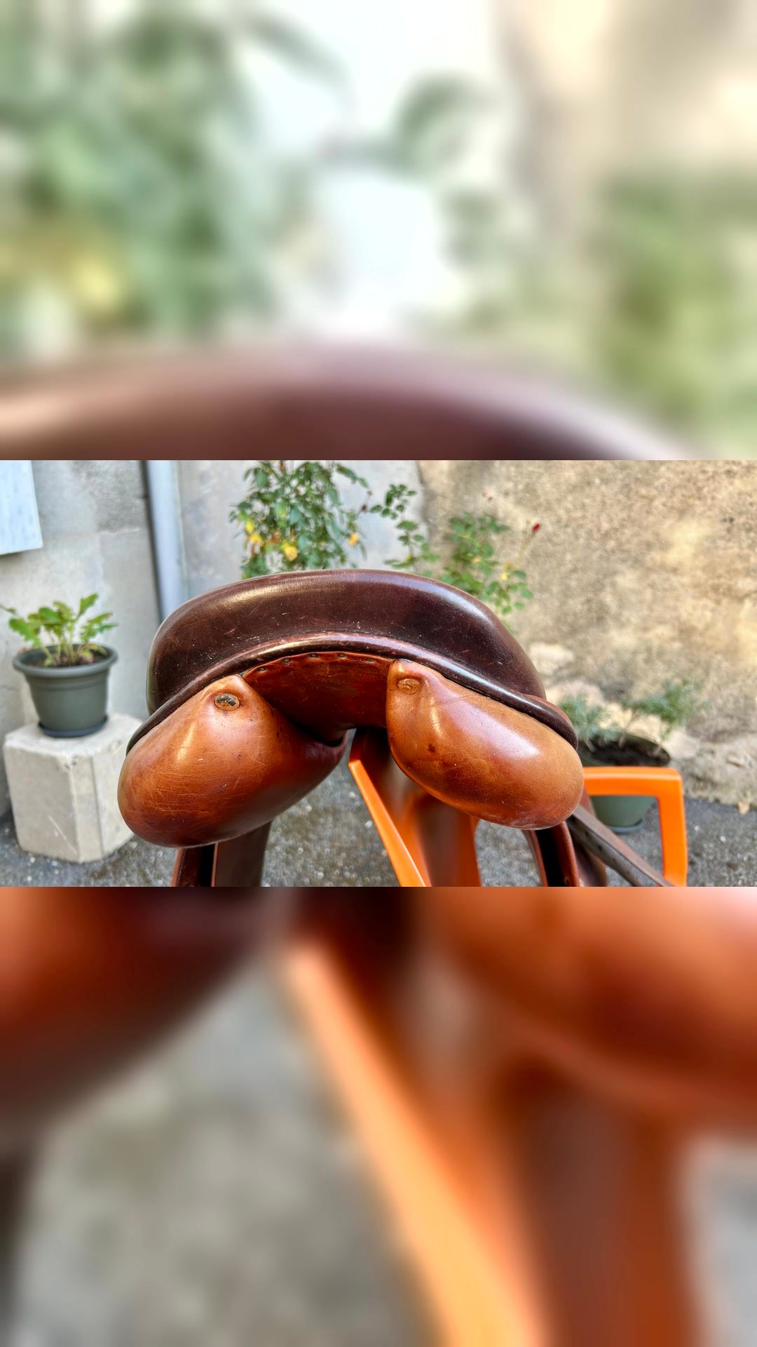 Selle obstacle CHILDERIC taille 17, média 7