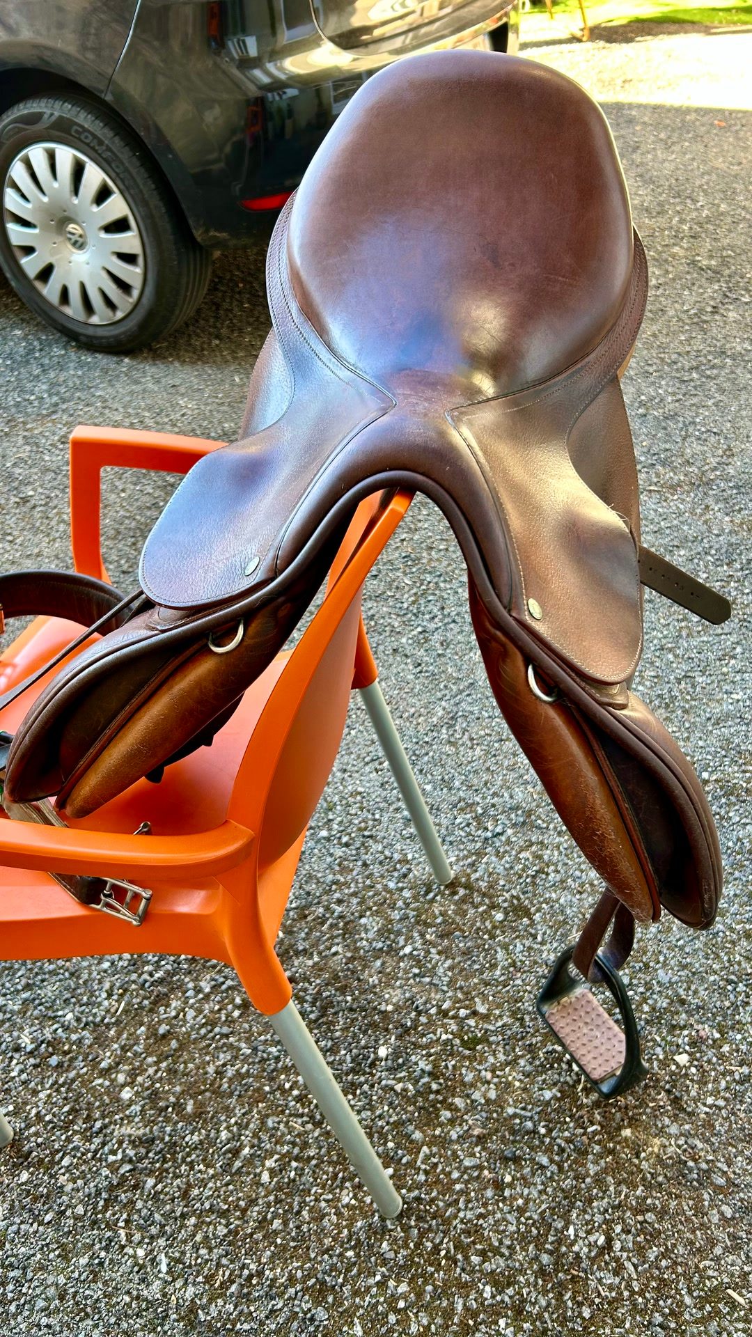 Selle obstacle CHILDERIC taille 17, média 4