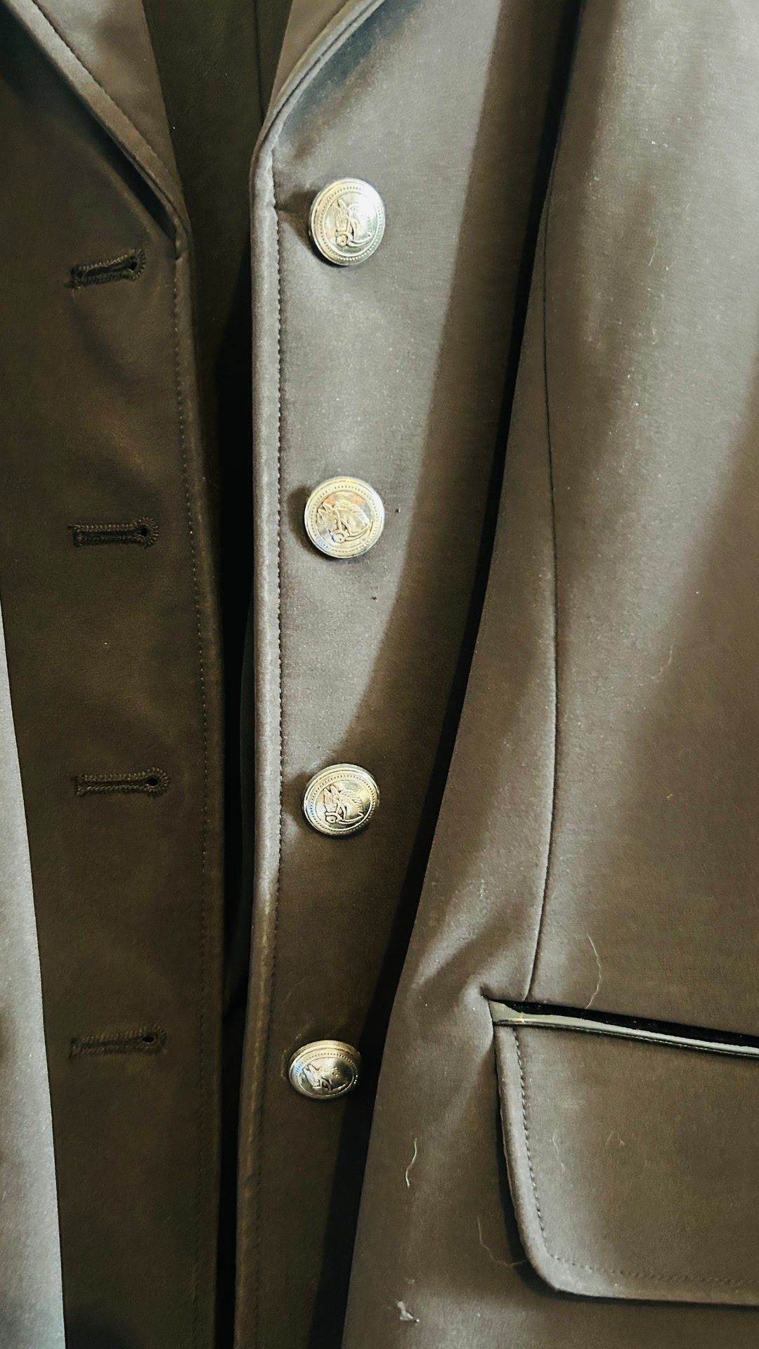 Veste de concours noire Lami-Cell, média 5