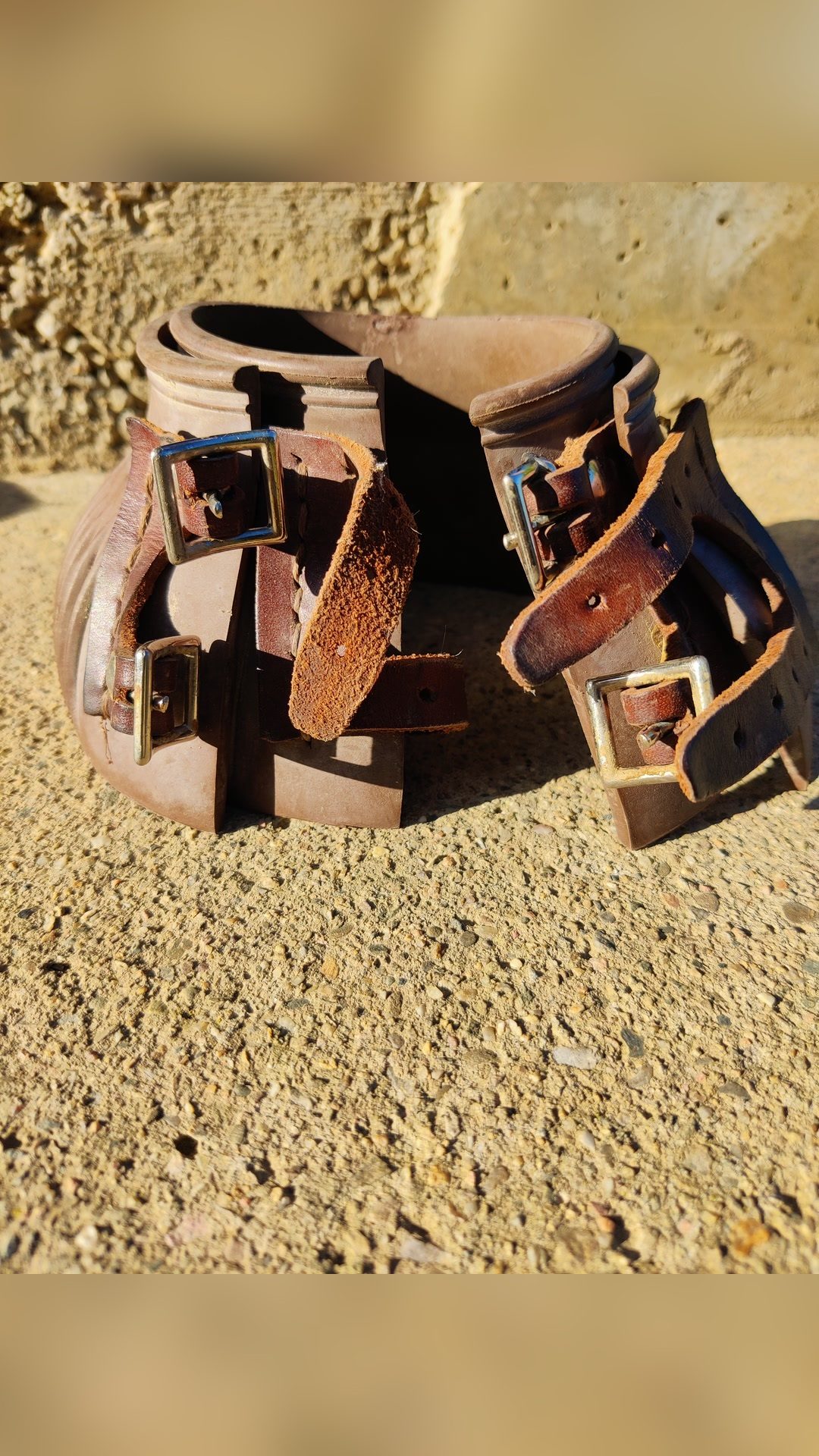 Ensemble de Protections marron, média 3