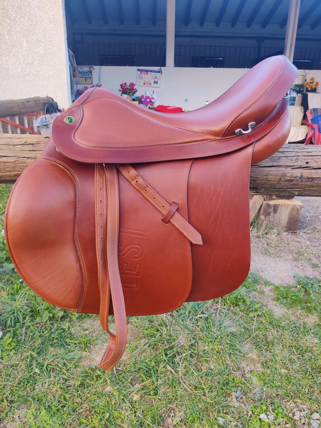 Selle cuir marron  Prestige, média 2