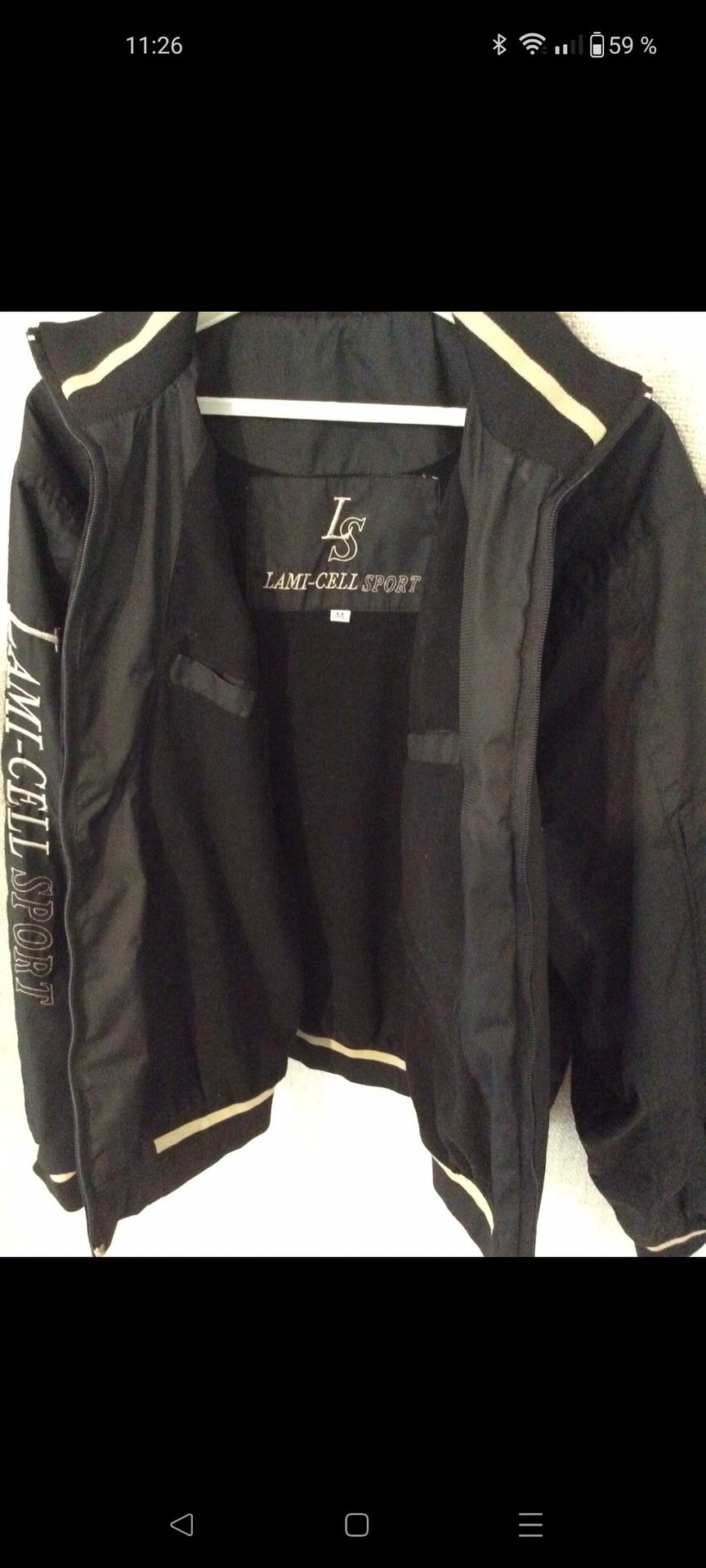 Blouson  imperméable noir, média 2