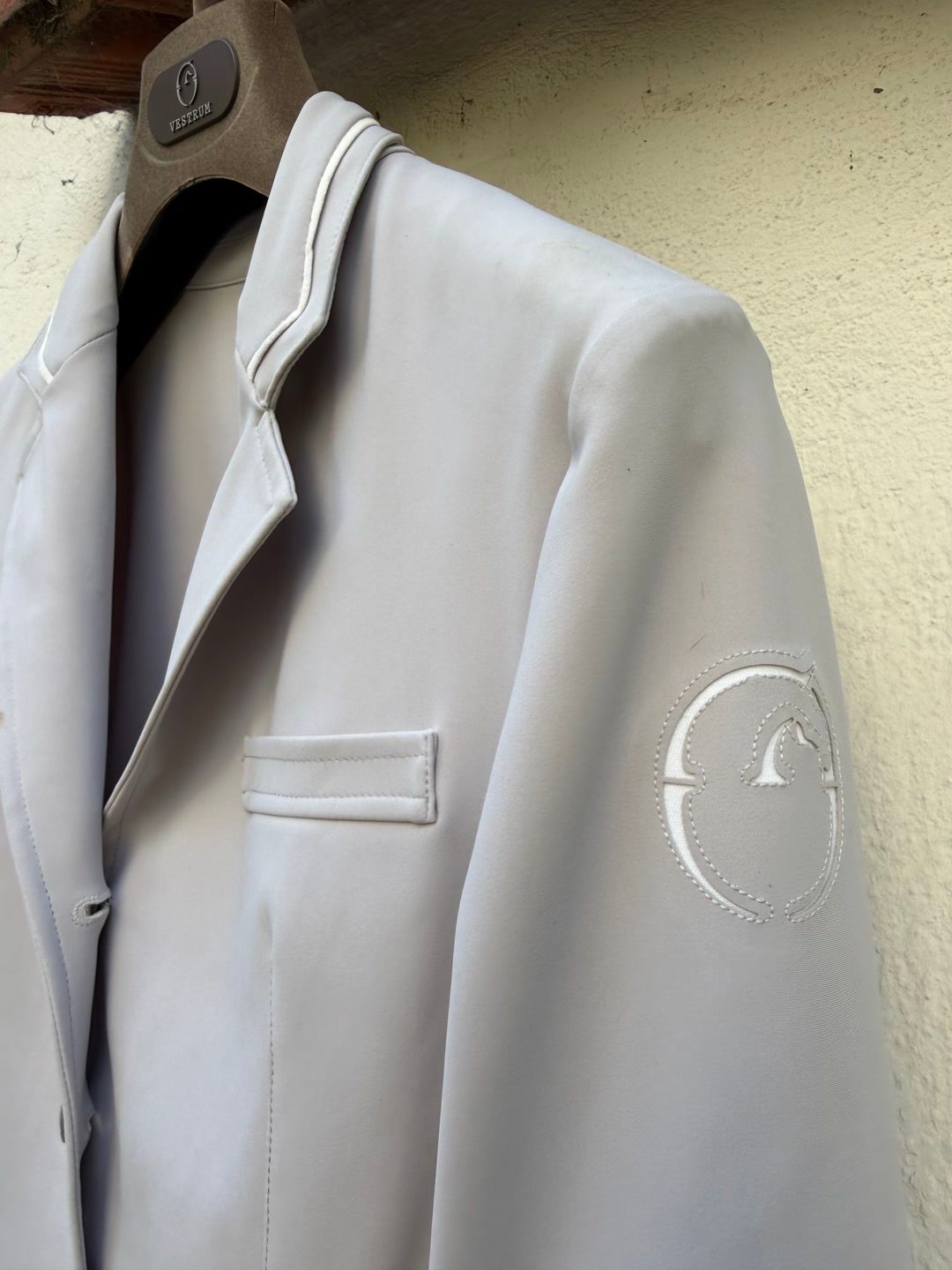 Veste de concours pour femme Vestrum grise, média 3