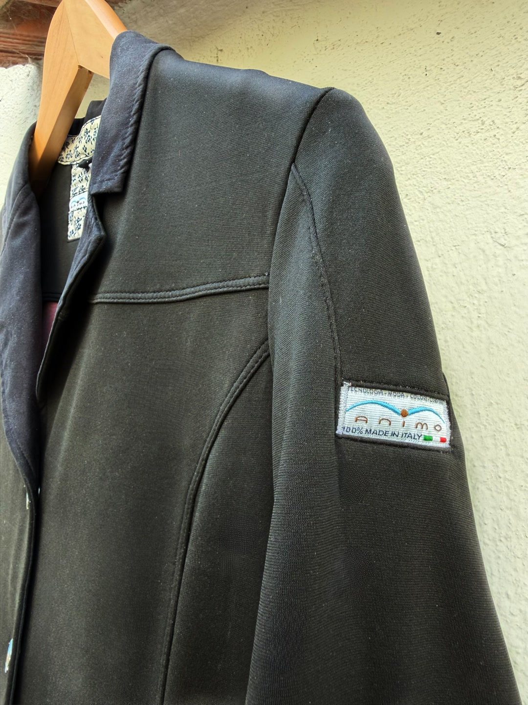 Veste de concours pour femme Animo noire, média 3