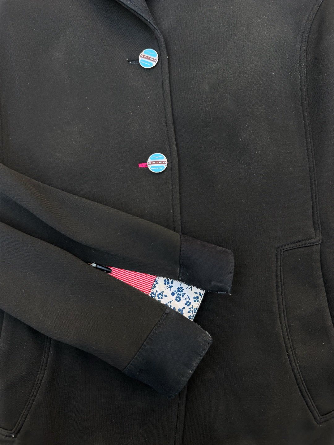 Veste de concours pour femme Animo noire, média 5