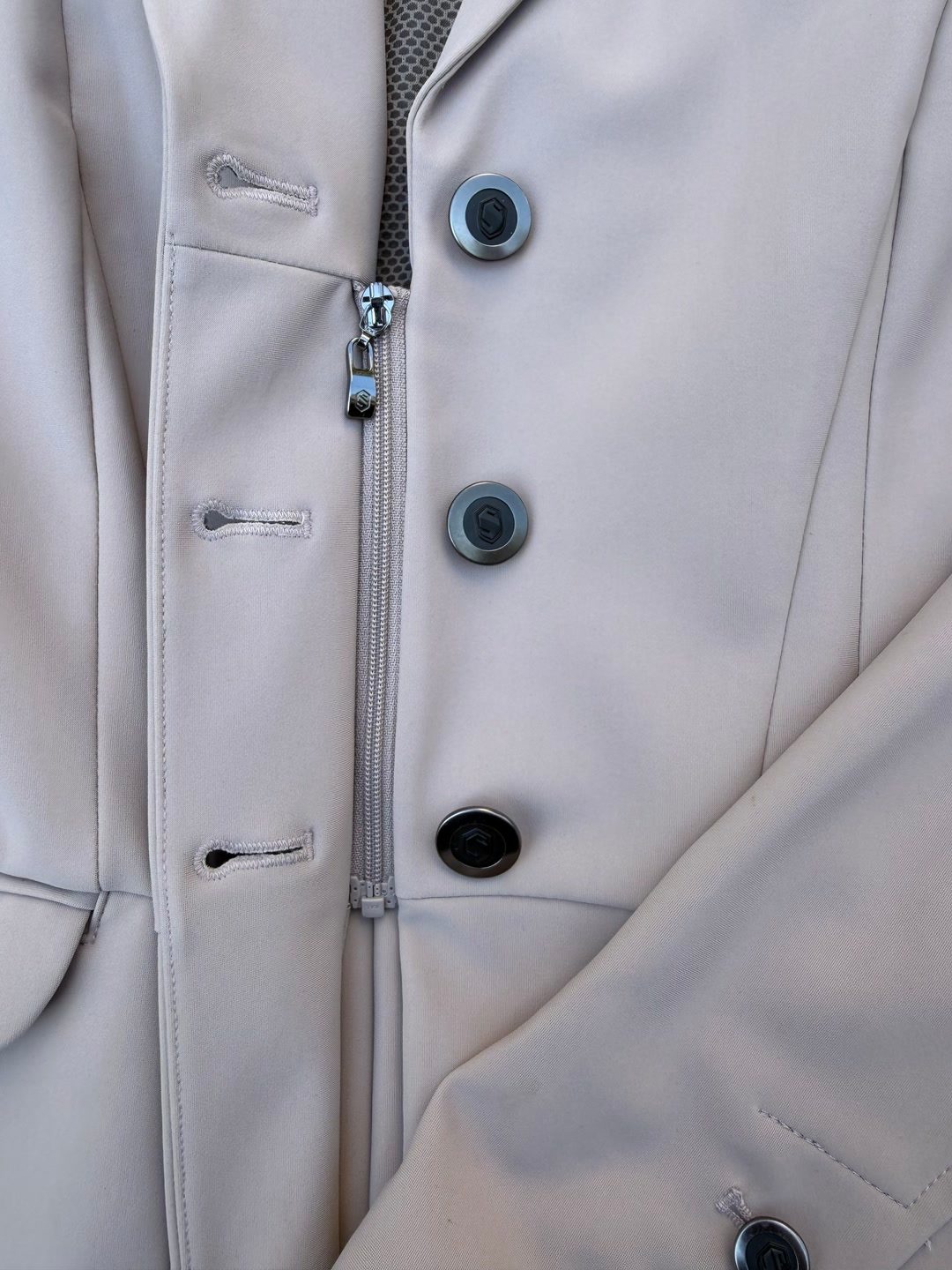 Veste de concours pour femme Samshield latte, média 6