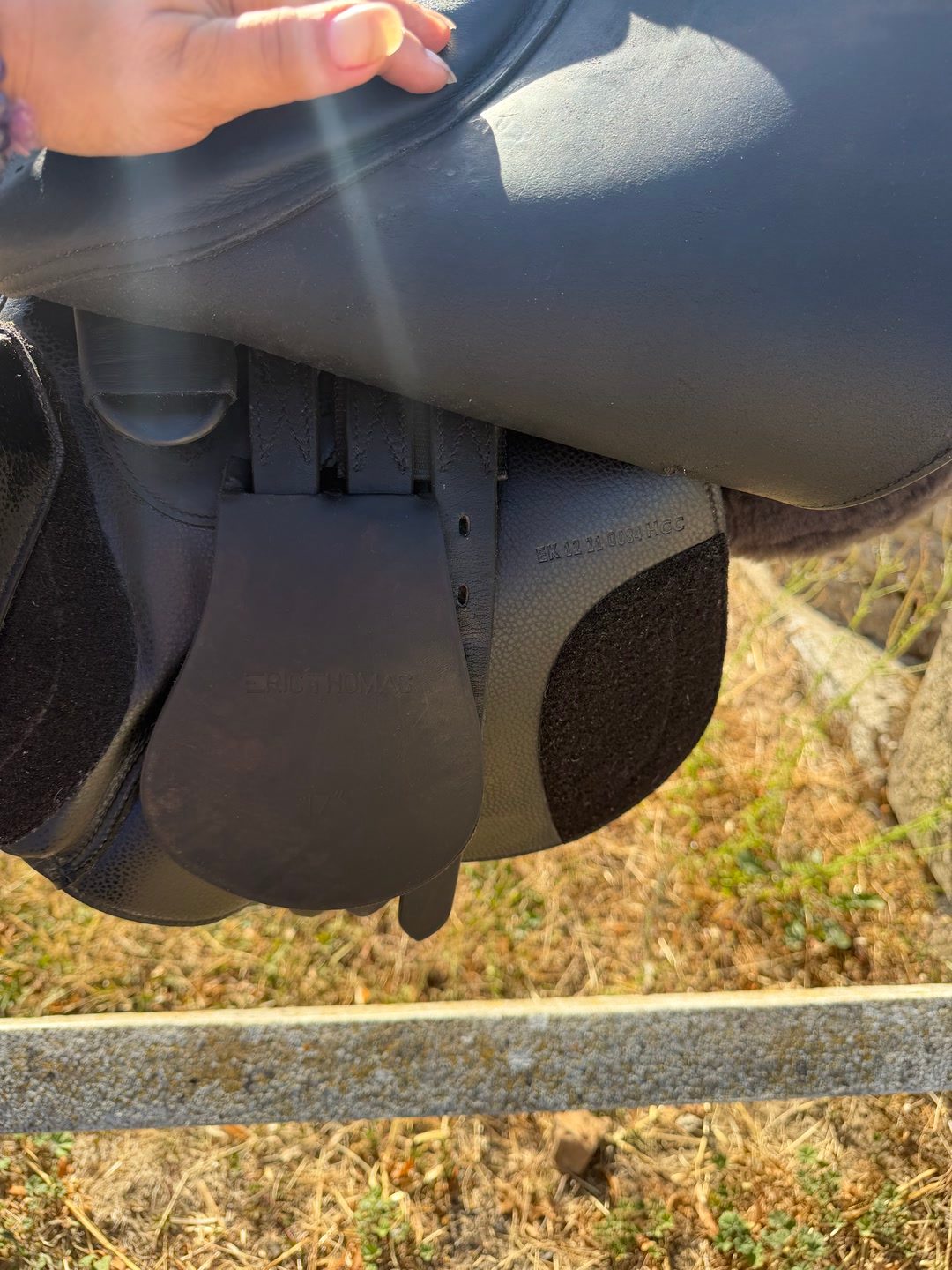 Selle Eric Thomas mixte HYBRID, média 7