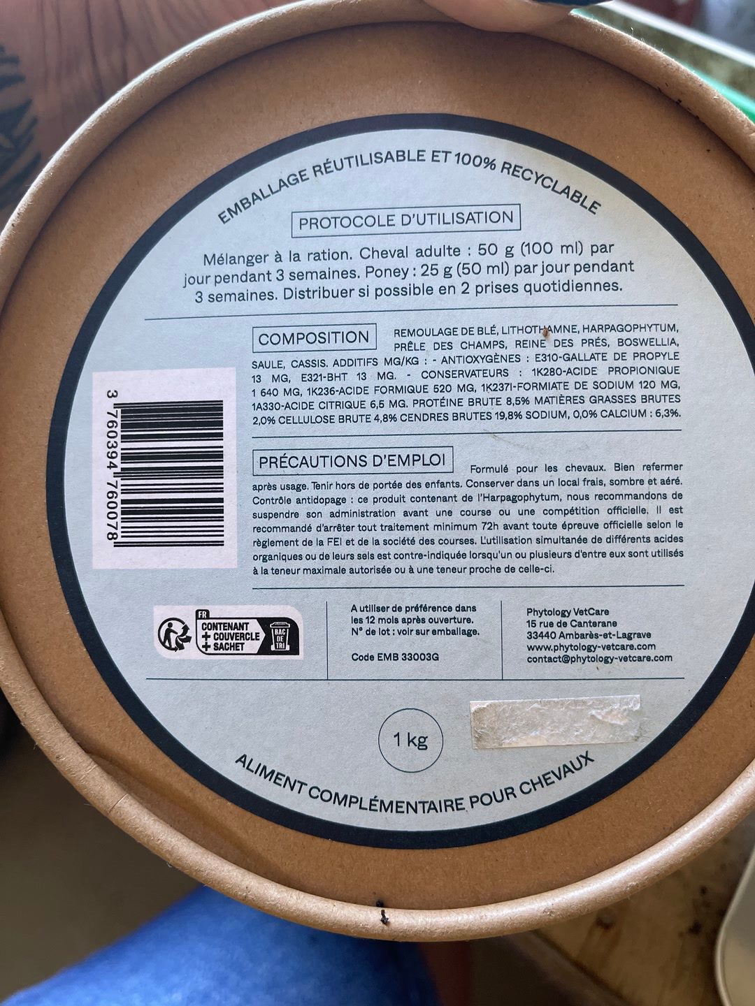 Complément alimentaire phytoMix inflammation, média 2