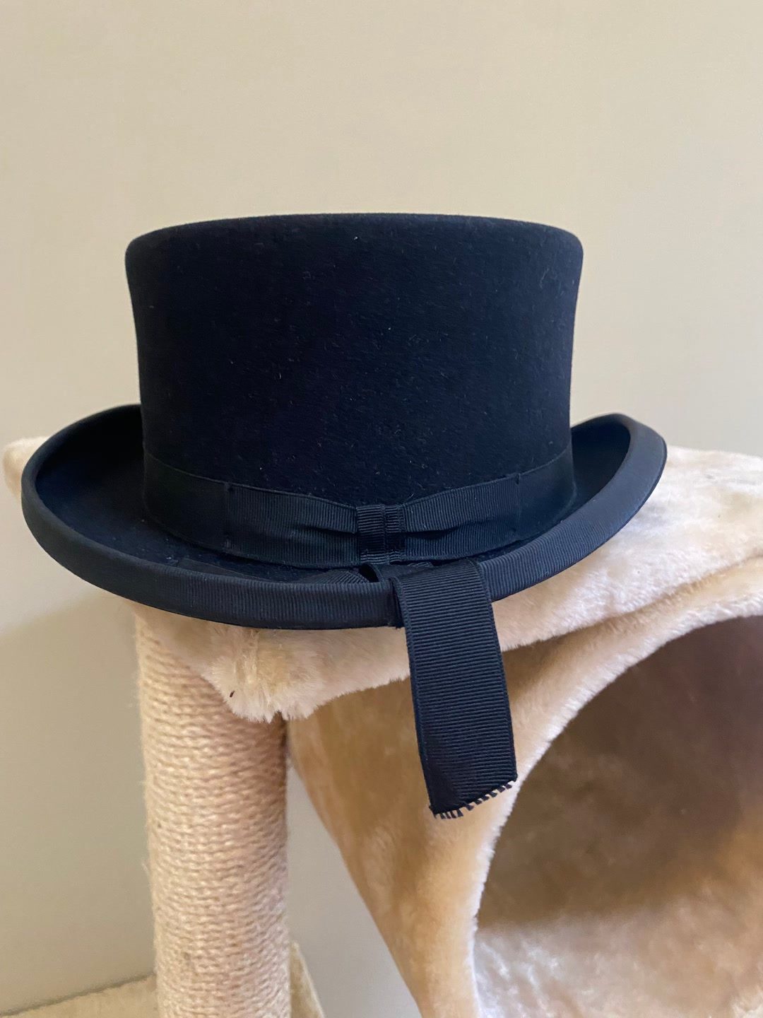 Chapeau haut de forme Horka noir T55, média 2