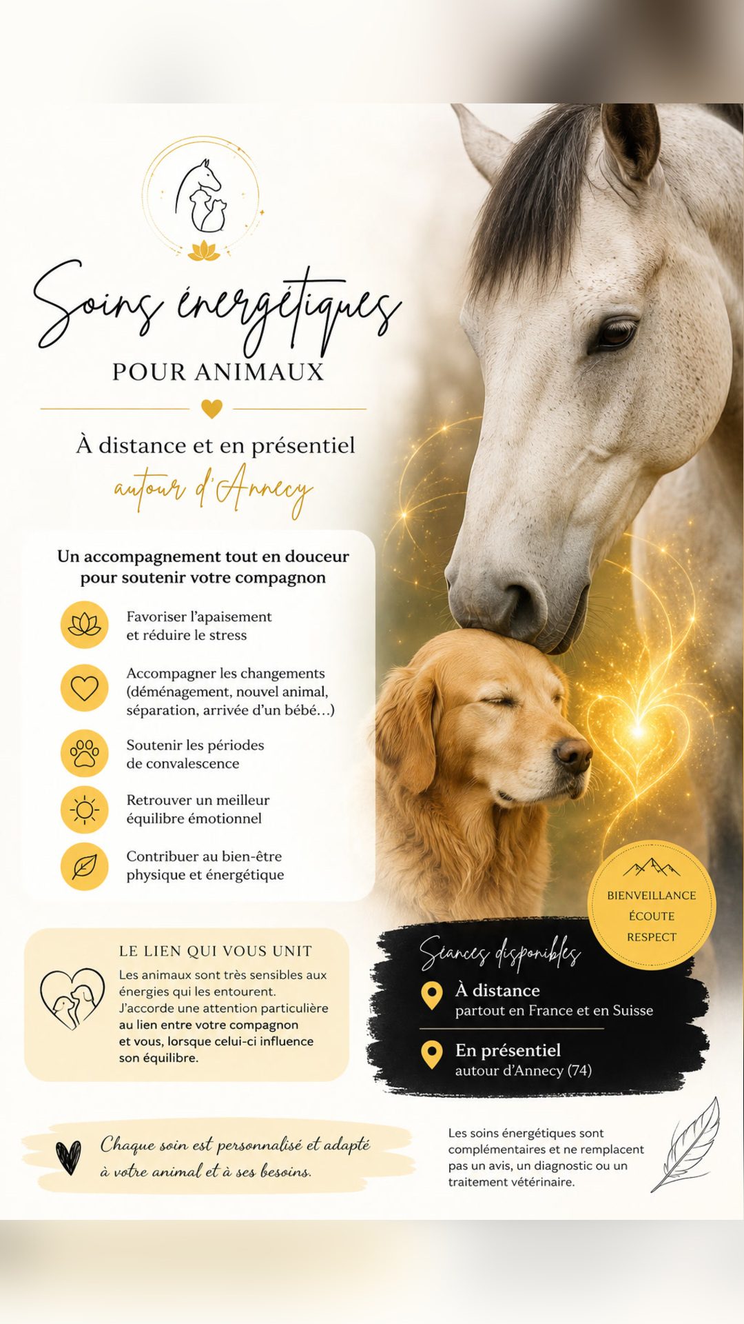 Soins énergétiques animaux, média 3