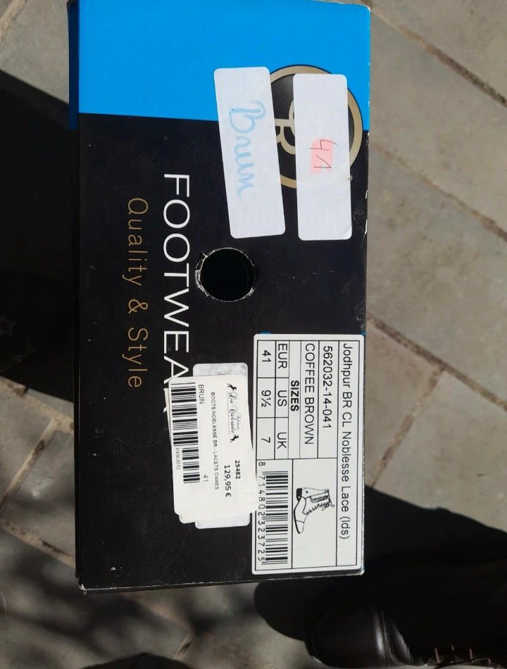 Jodhpur BR CL Noblesse Lace Ids (coffee brown), média 5