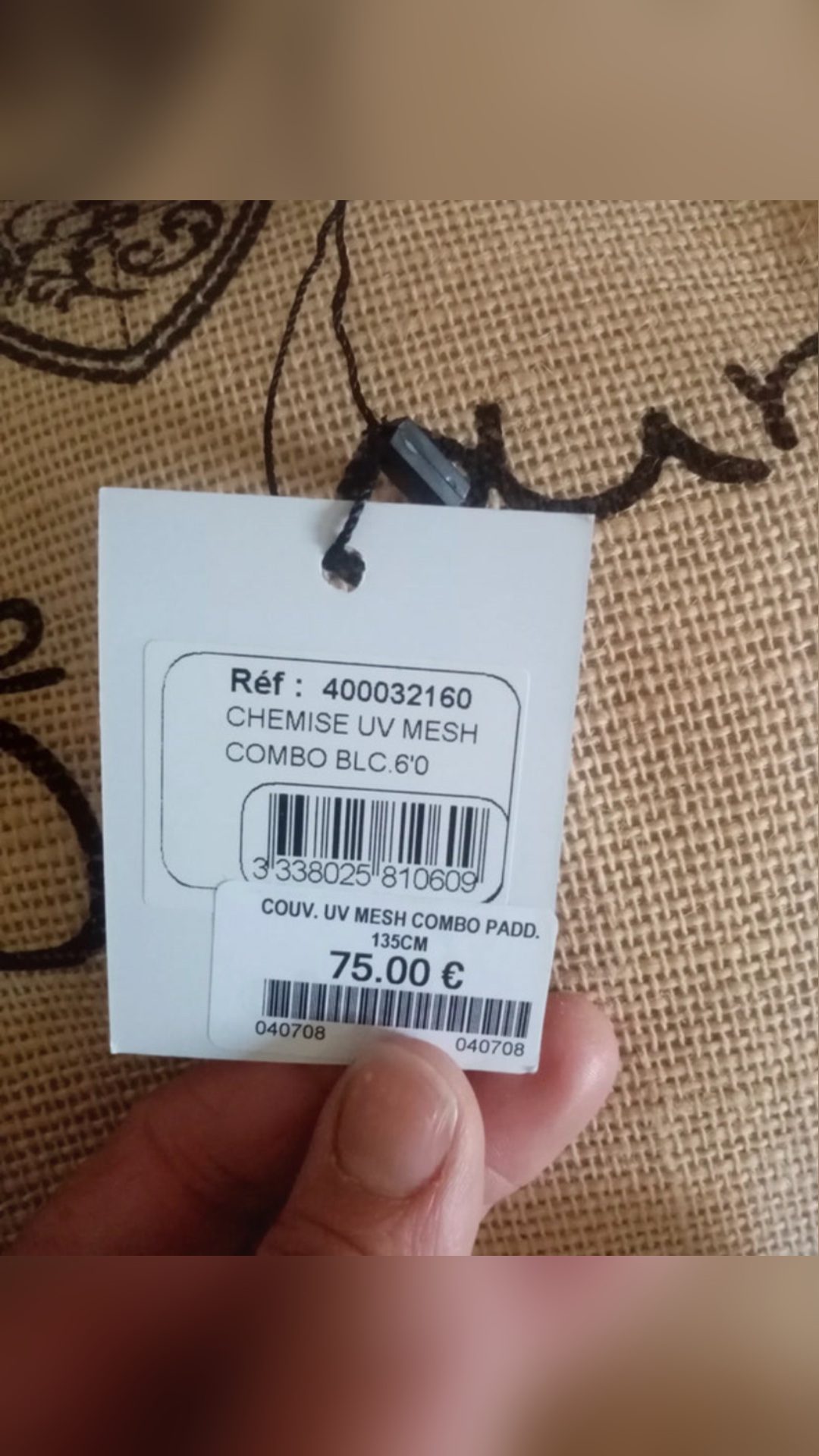 Chemise anti un /anti insectes paddock’s  taille 135/6, média 10