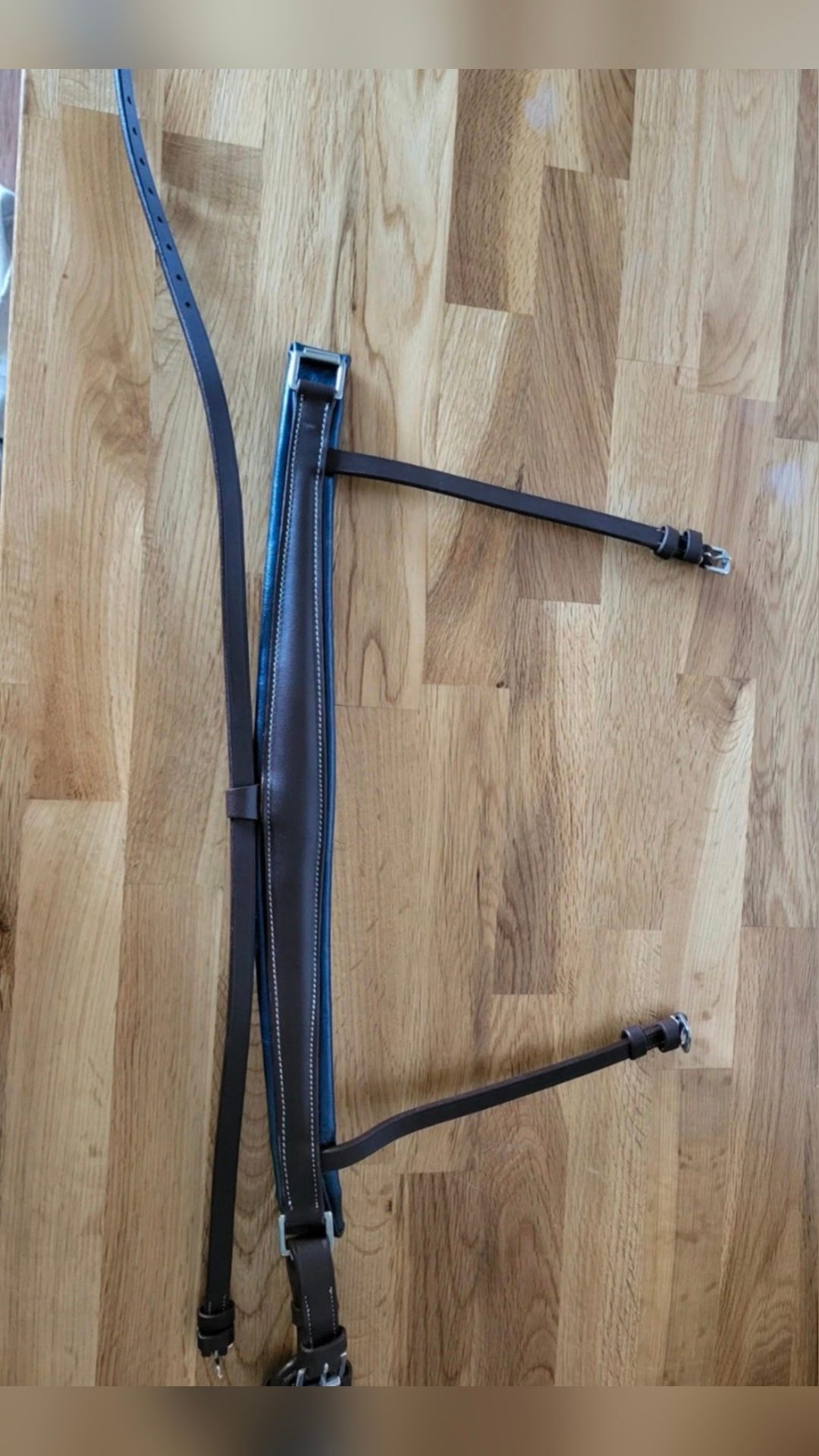 Muserolle avec noseband cuir, média 3