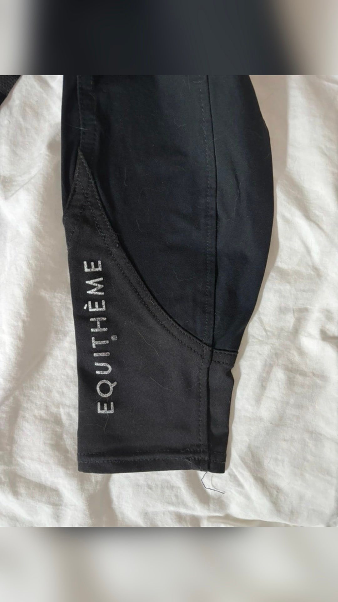 Pantalon noir equitheme, média 7