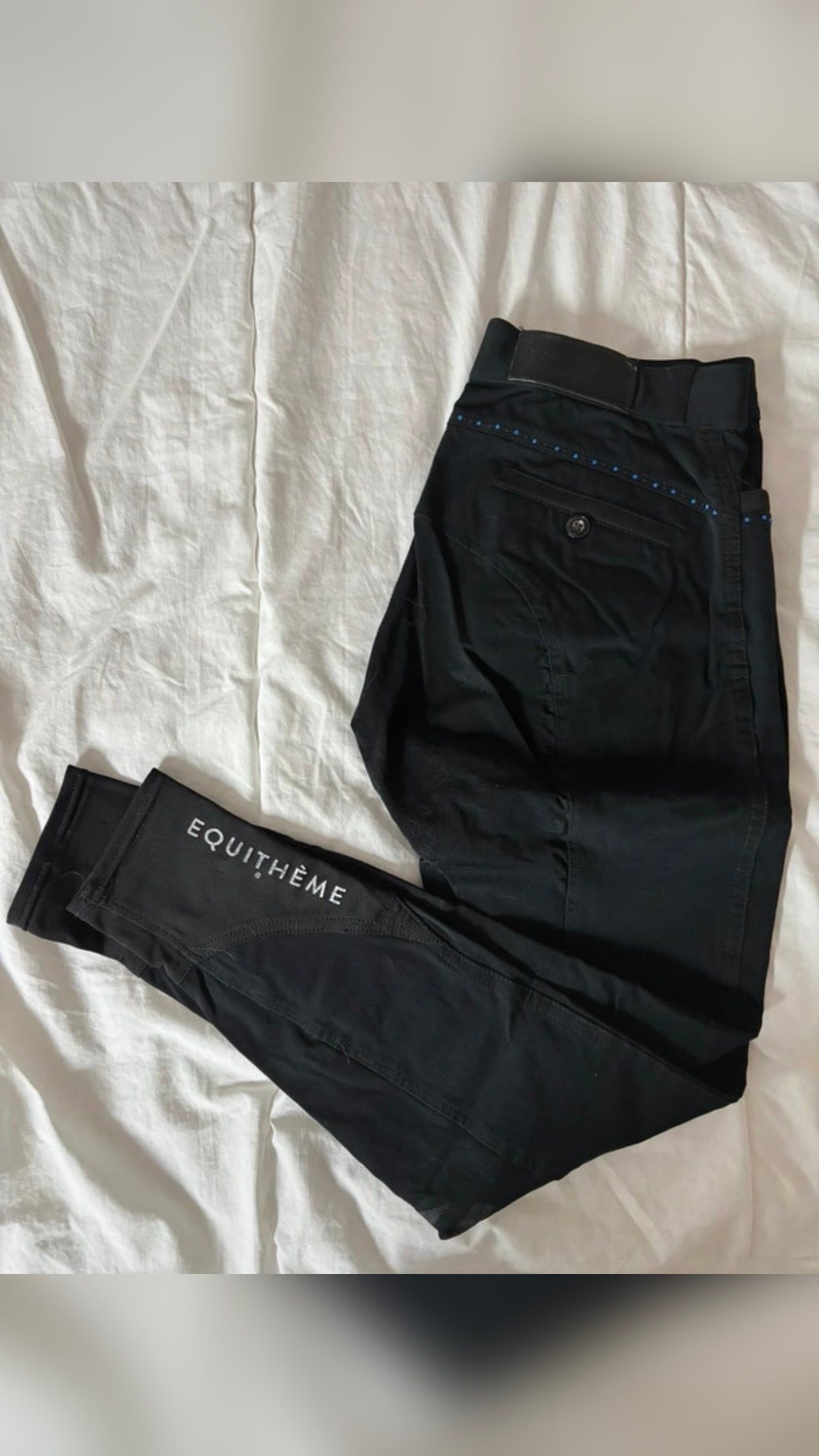 Pantalon noir equitheme, média 2