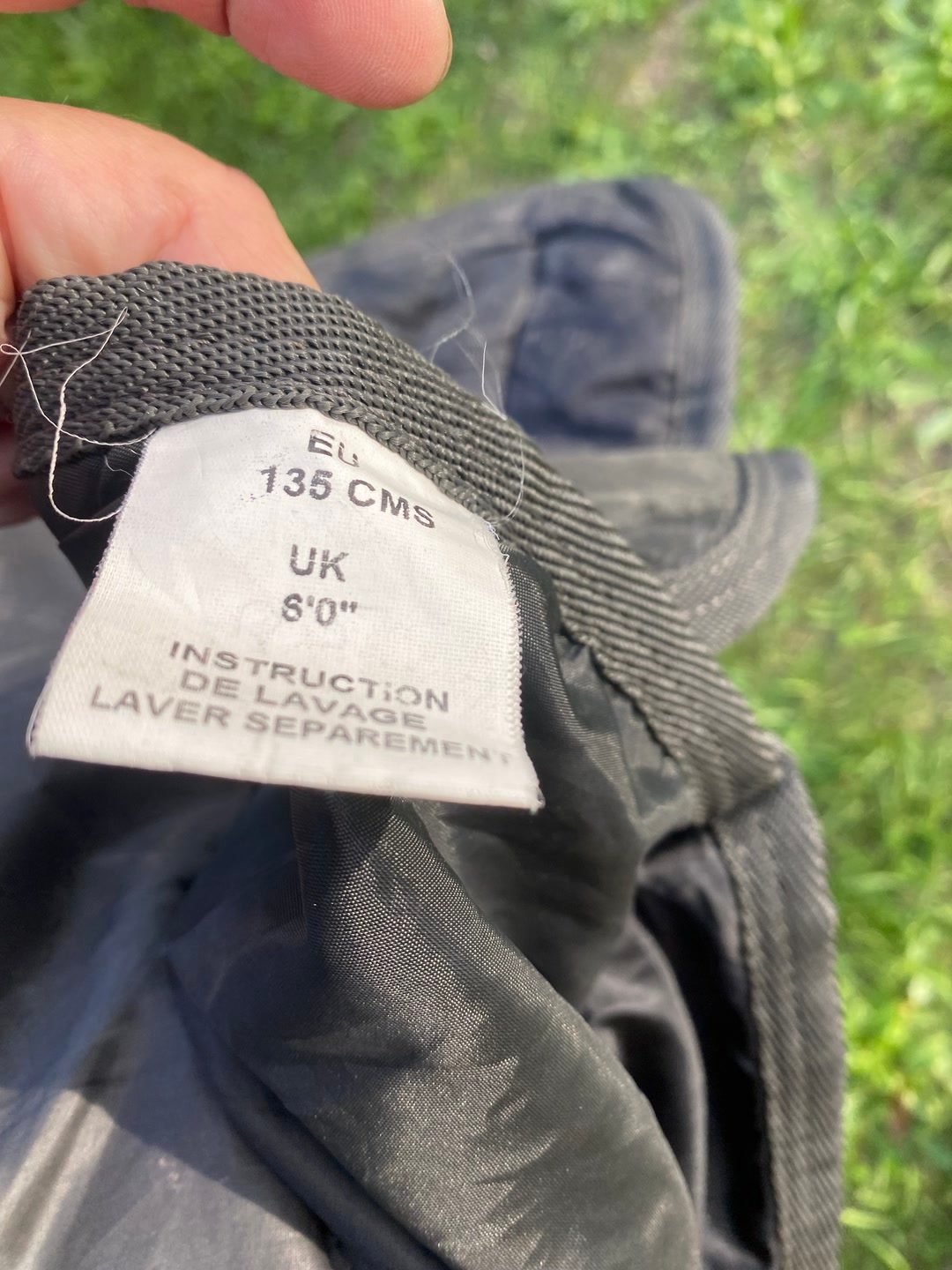 Couverture 500 g - 1680 D - 135 cm, média 7