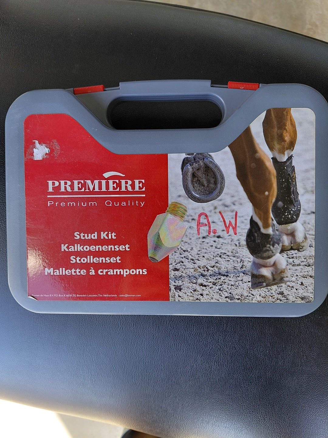 Mallette à crampons équitation PREMIERE – Neuve & Complète, média 2