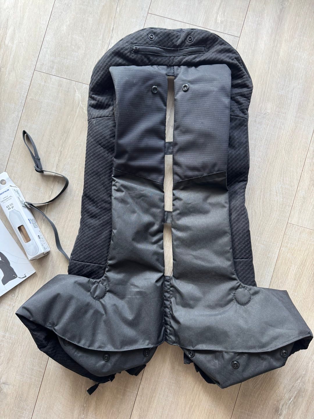 Gilet airbag taille S décathlon, média 5