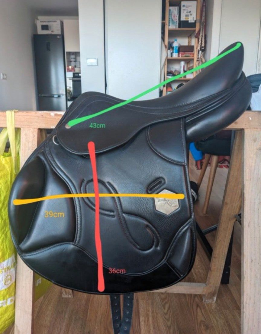 Selle Time Rider Platinium Infinity Cross 17", média 7