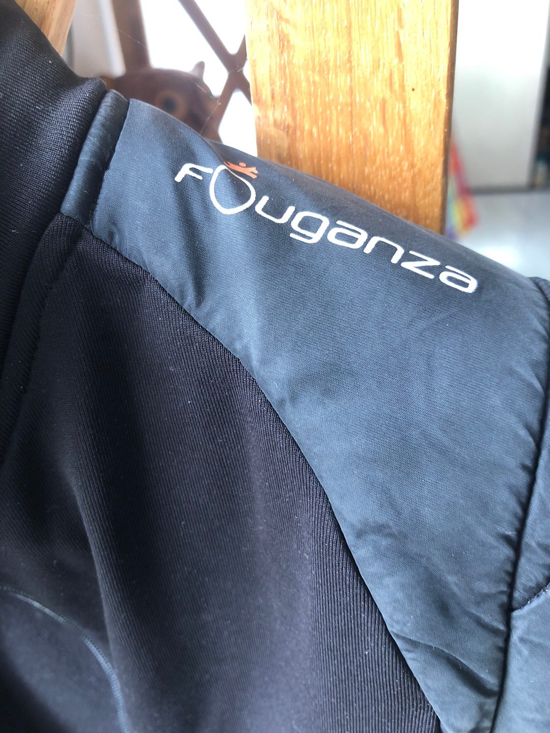 Veste equitation fouganza 10 ans noire, média 3