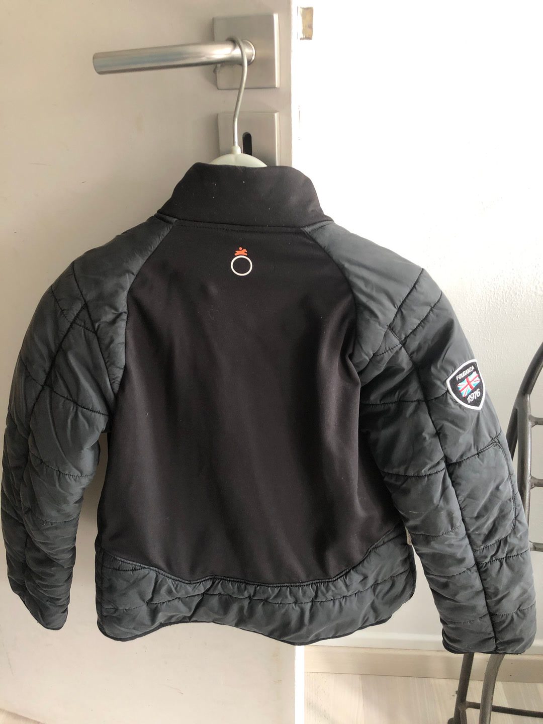 Veste equitation fouganza 10 ans noire, média 4