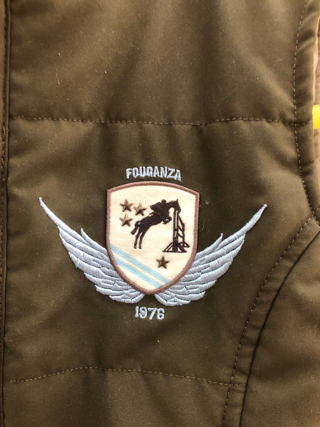 Blouson equitation enfant sans manche fouganza 6 ans, média 2