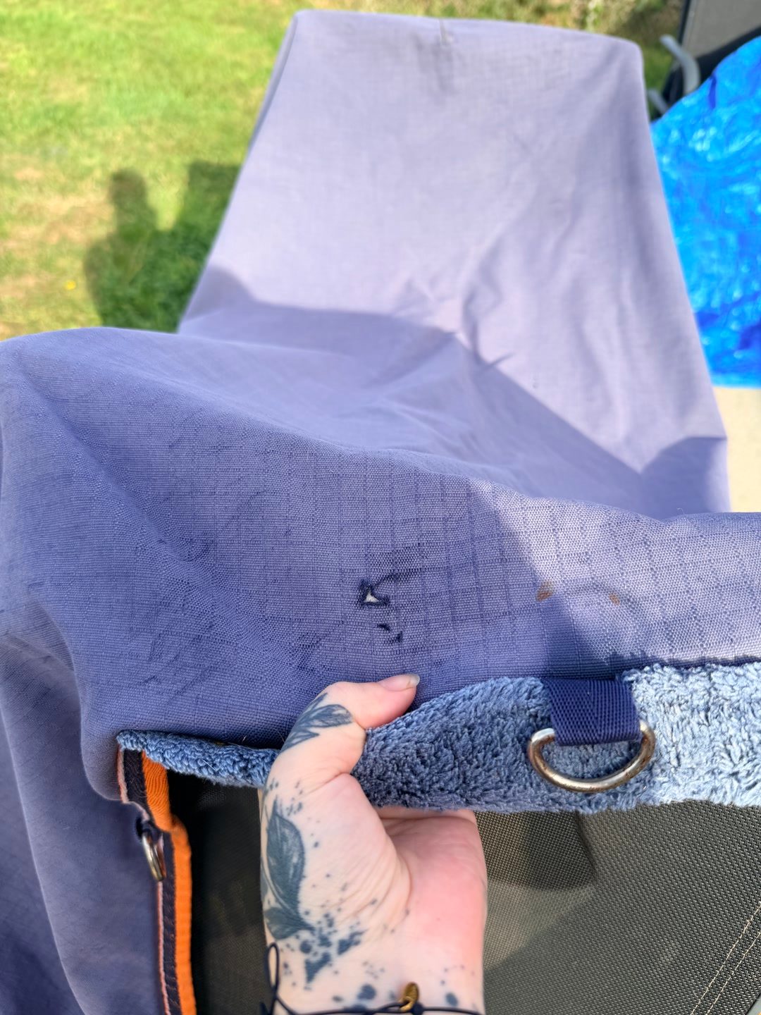 Couverture imperméable 135cm 150g, média 9