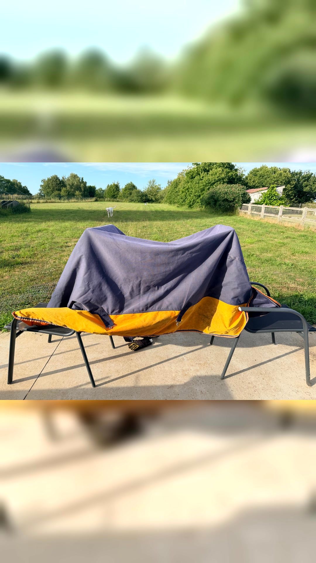 Couverture imperméable 135cm 150g, média 2