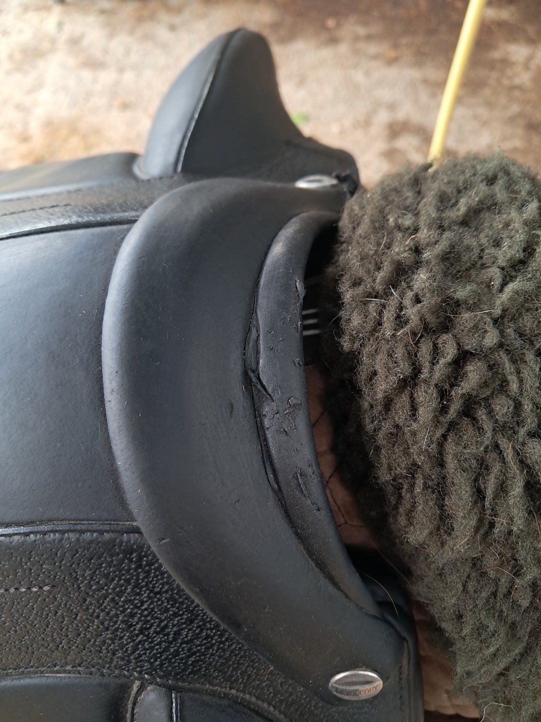Selle devoucoux  dressage, média 7