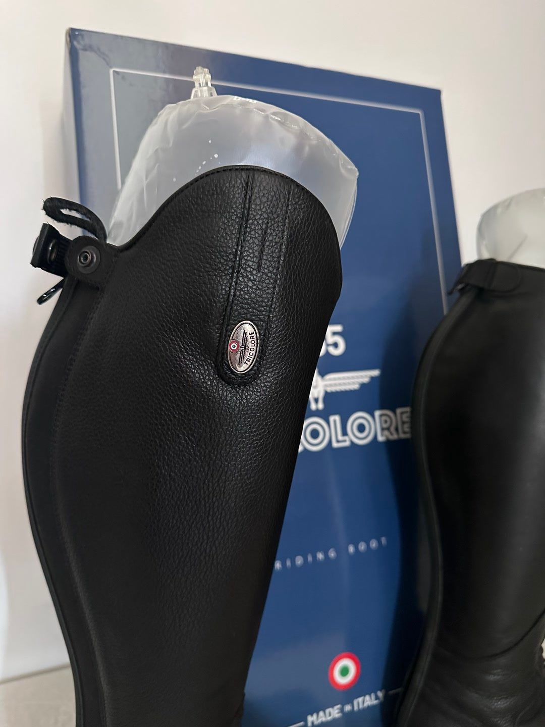 Bottes d’équitation DeNiro Tricolore Quick Black – Taille 36 – État exceptionnel, média 8